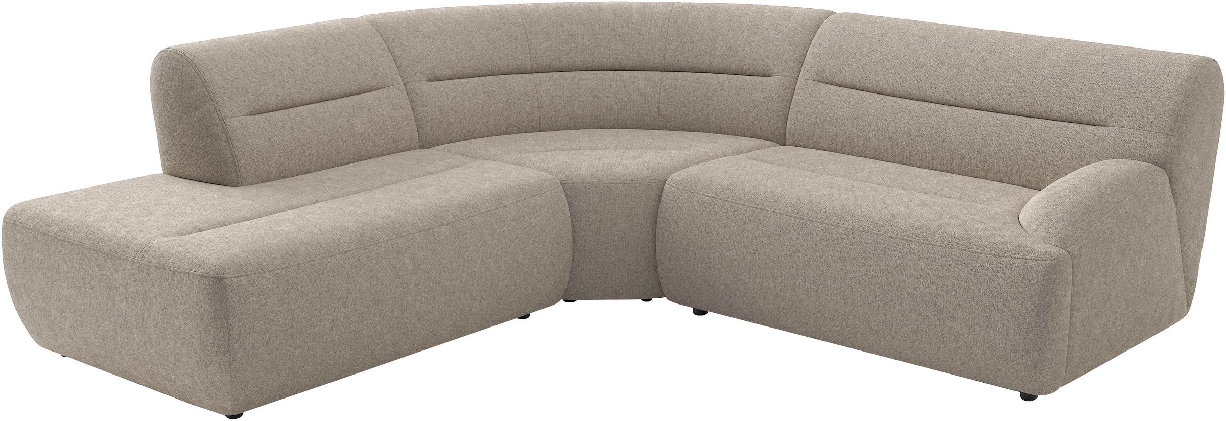 sit&more Ecksofa »Scrabble, L-Form, B: 248cm« Modernes Design in verschiedenen Stoffarten