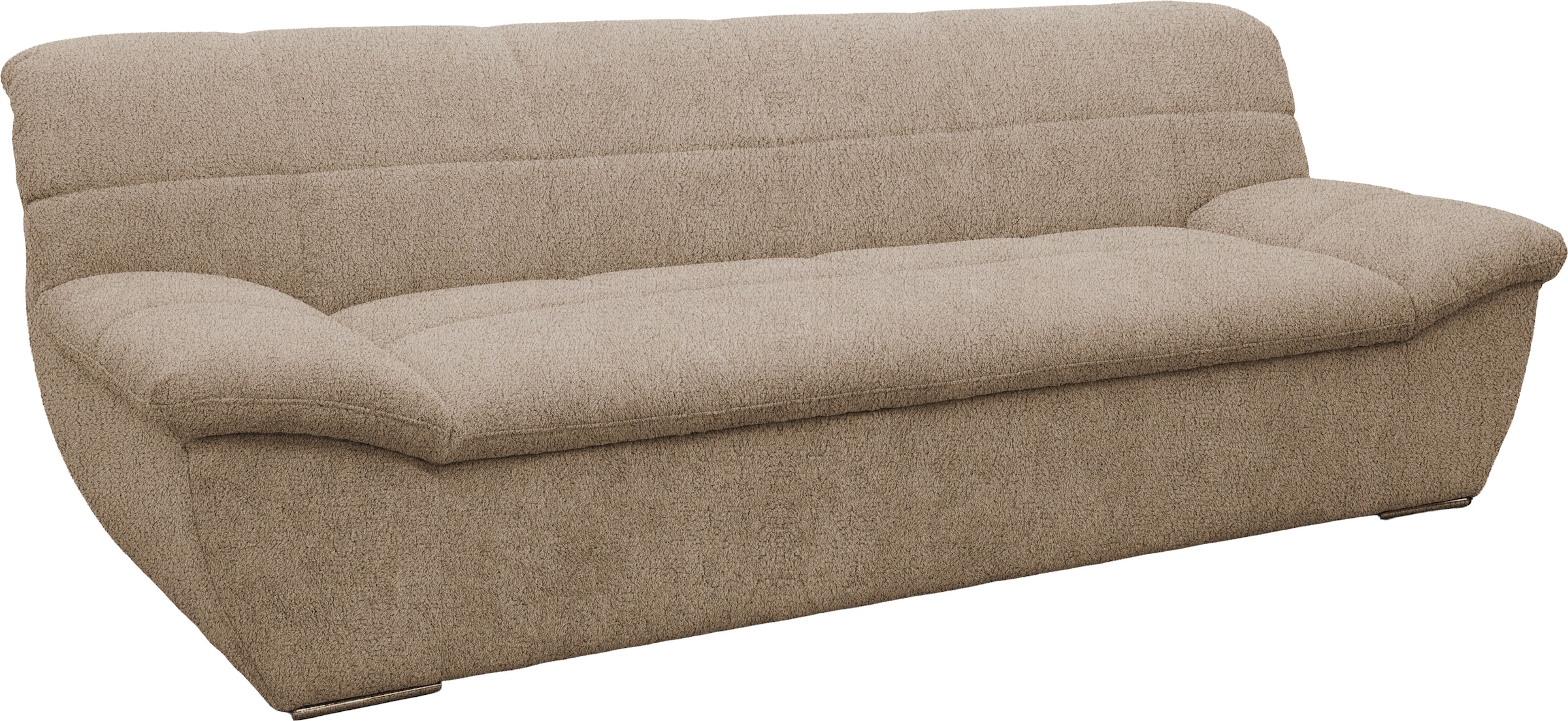 OTTO home 3-Sitzer »Salltum 232 cm breit, formschön, komfortabel« mit Ziernähen in Rücken und im Sitz, pflegeleichter Bezug