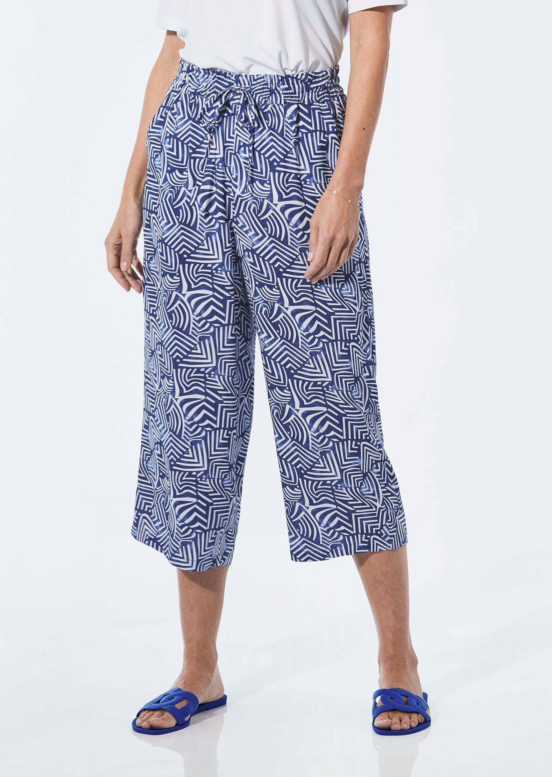 GOLDNER Schlupfhose »Hose Sommerliche Druckhose«