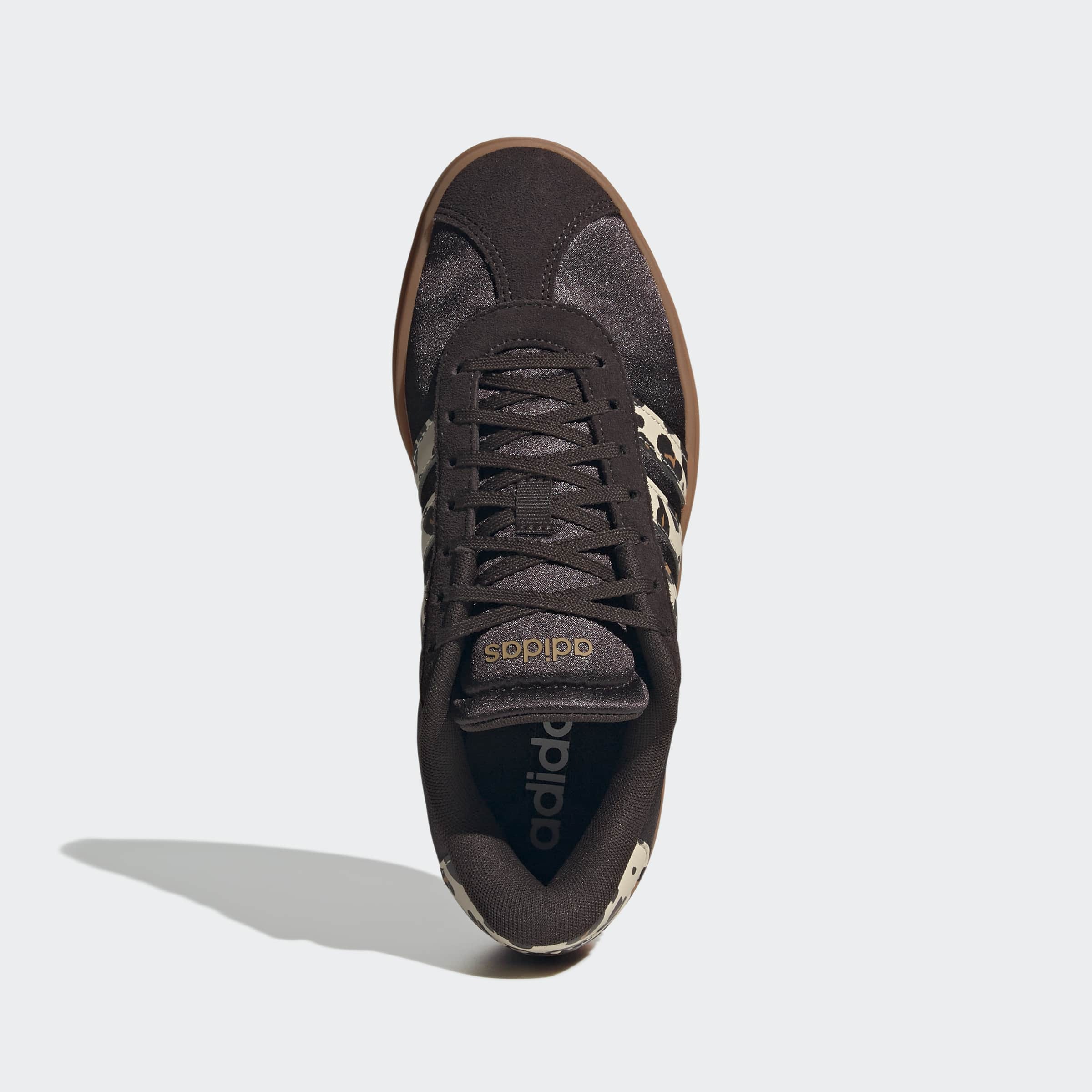 Sneaker ADIDAS SPORTSWEAR "VL COURT BOLD", Damen, Gr. 37, aurora coffee, crystal linen, matte gold, Leder, Textil, Schuhe Sneaker, Topseller 3