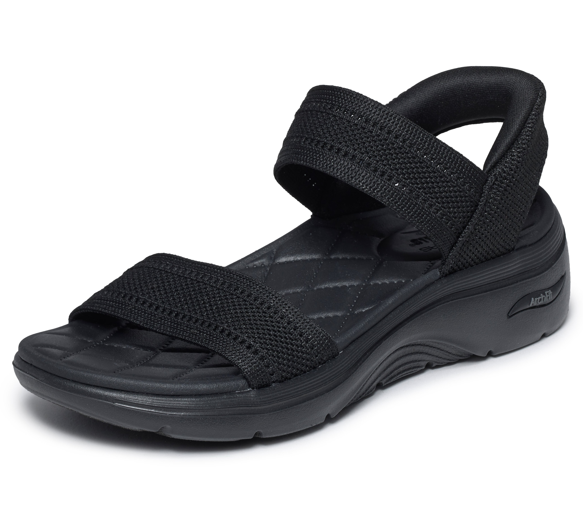 Skechers Sandale "GO WALK ARCH FIT 2.0 SANDAL" Sommerschuh, Keilsandalette, Urlaubsschuh mit sportiver Sohle