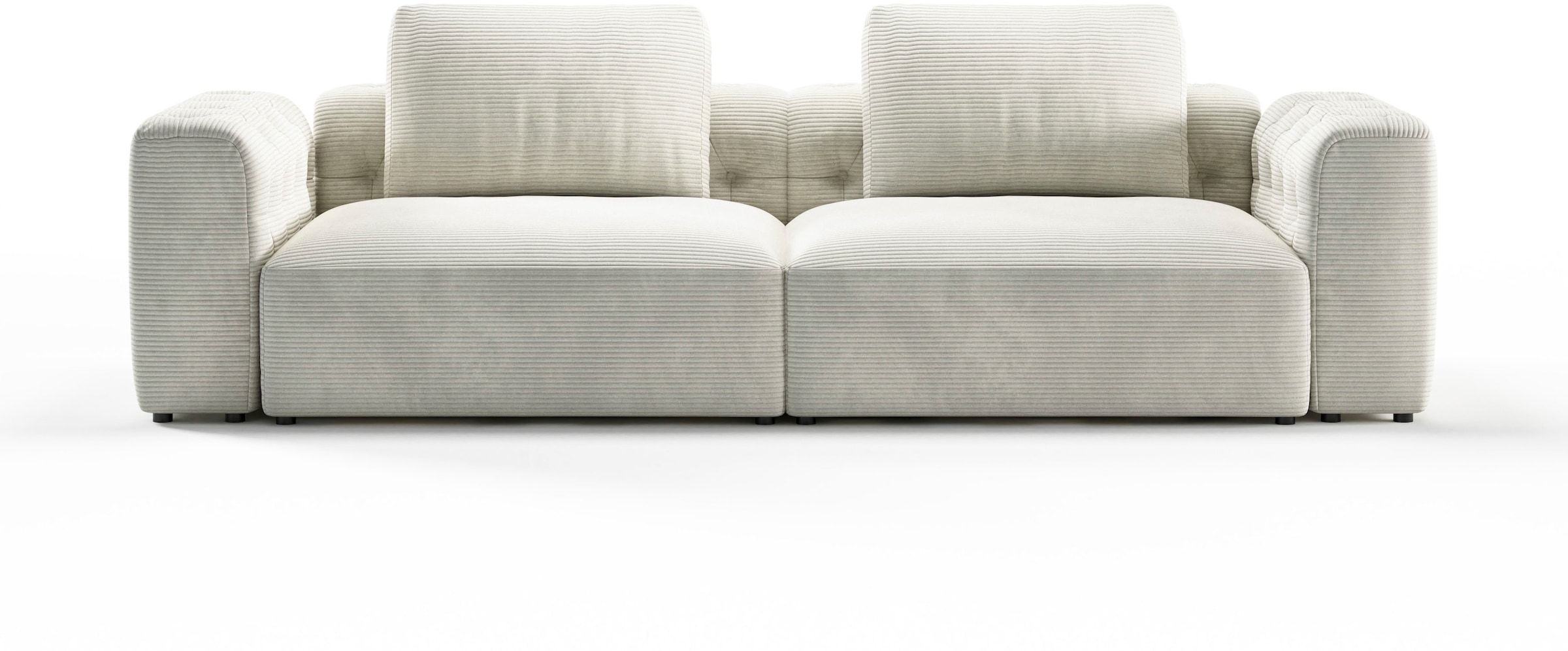 RAUM.ID 2,5-Sitzer »Cushid«, Modulsofa, bestehend aus 2 Teilen, Breite 268 cm