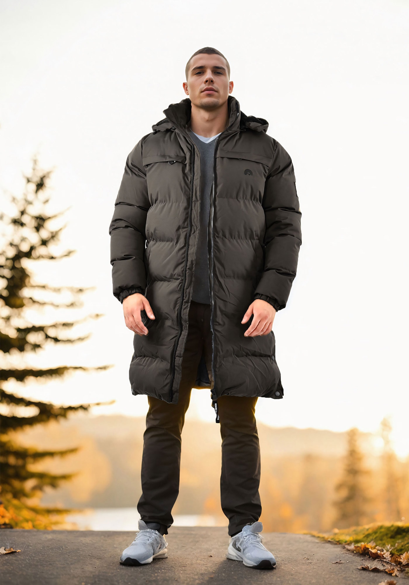 Arctic Seven Winterjacke »ASNorwiig«, mit warmem Teddyfell und abnehmbarer Kapuze