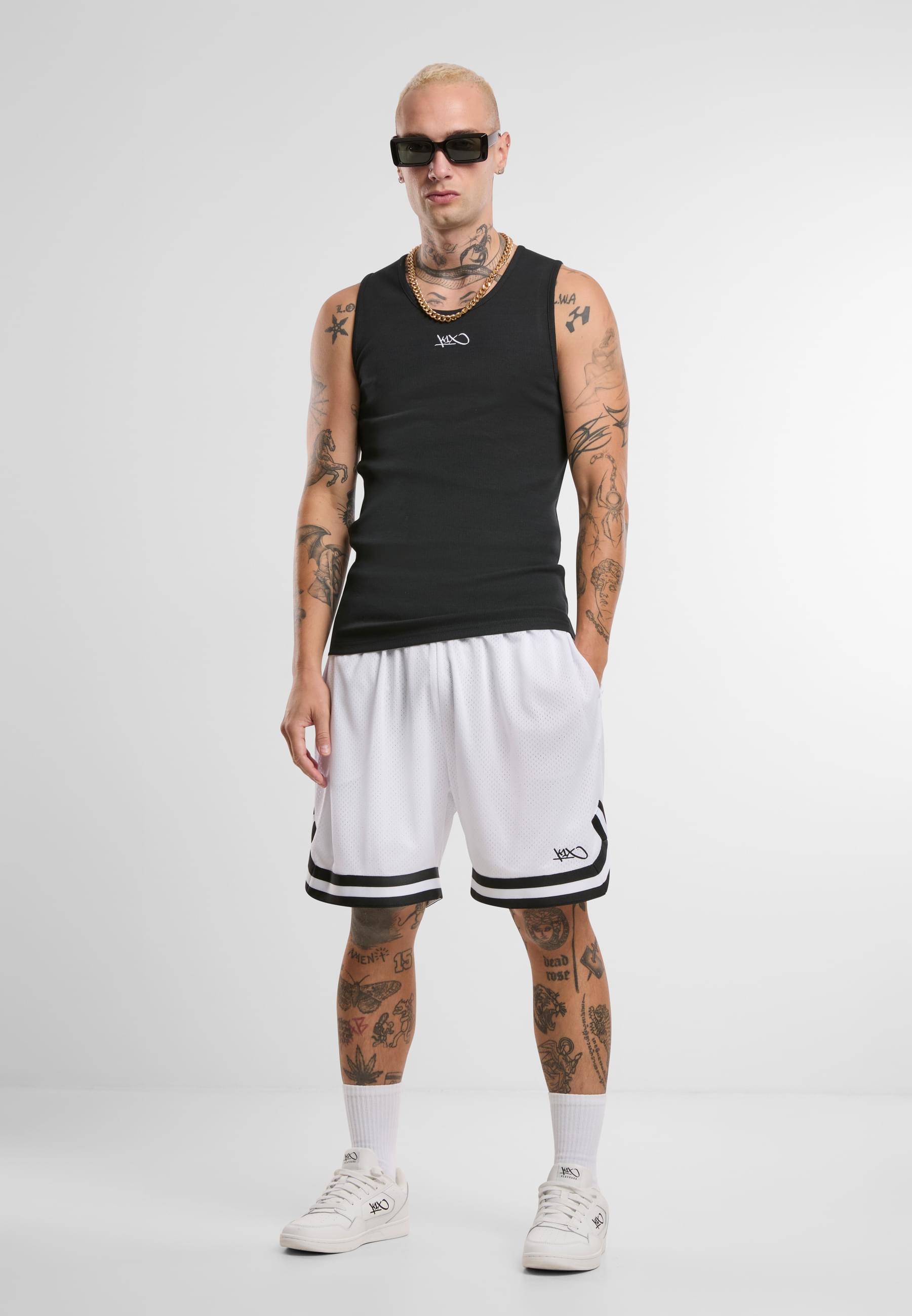 K1X Tanktop »K1X KXM251-010-2 K1X Tag Logo Rib Tanktop« 1 Stk.