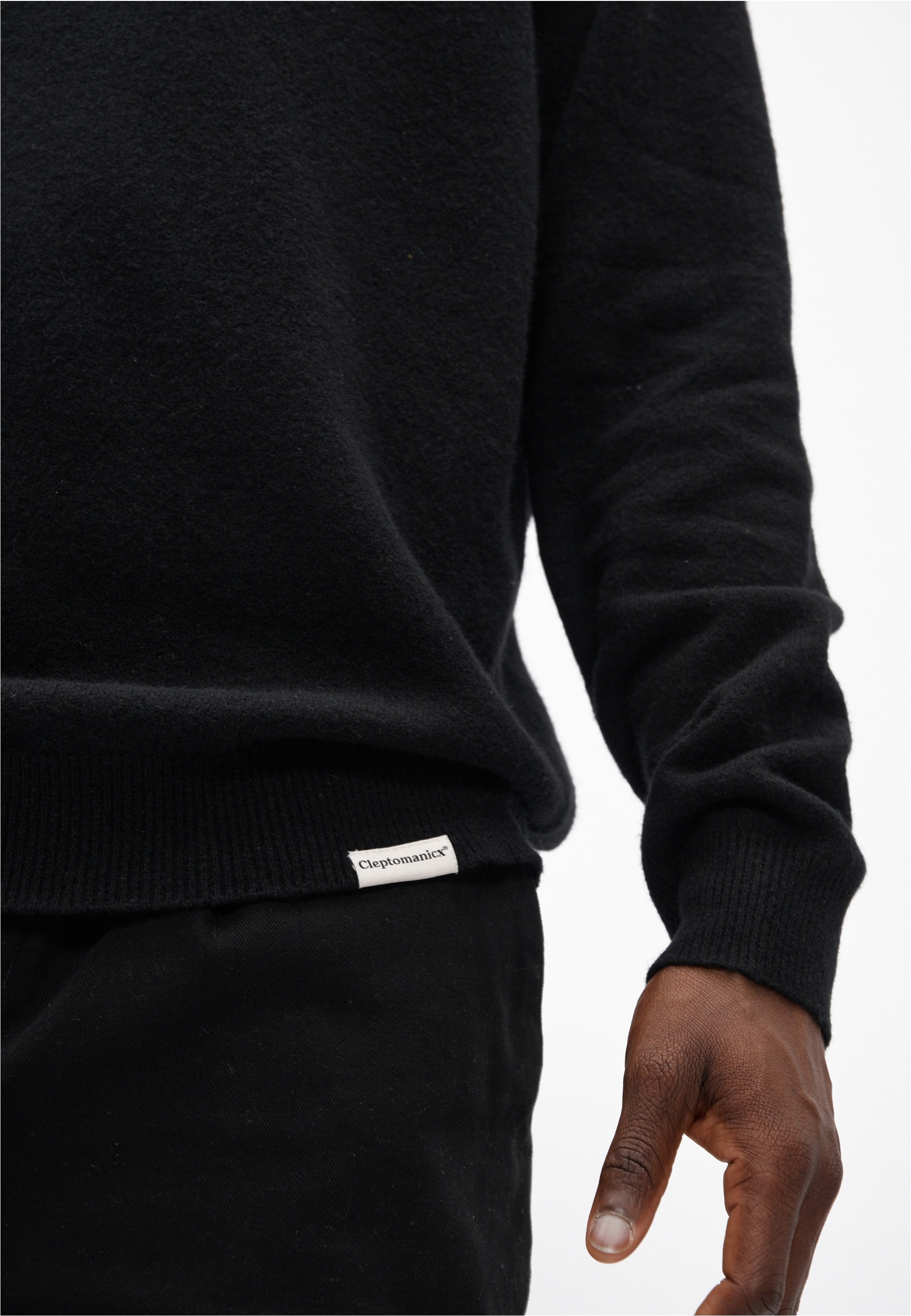 Cleptomanicx Strickpullover »Soft« mit Rundhalsausschnitt