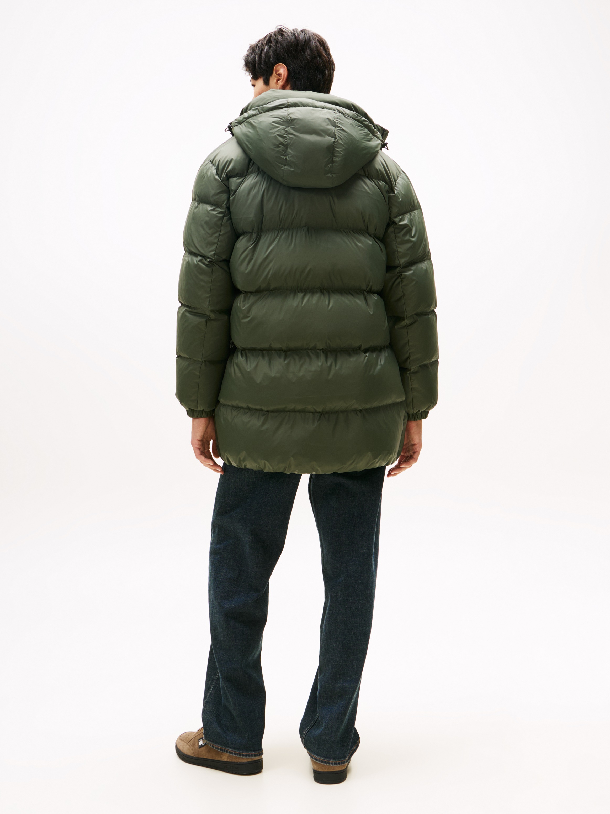 Tommy Jeans Steppjacke "TJM ESSENTIAL DOWN PARKA" mit Kapuze Daunenjacke, Ü günstig online kaufen