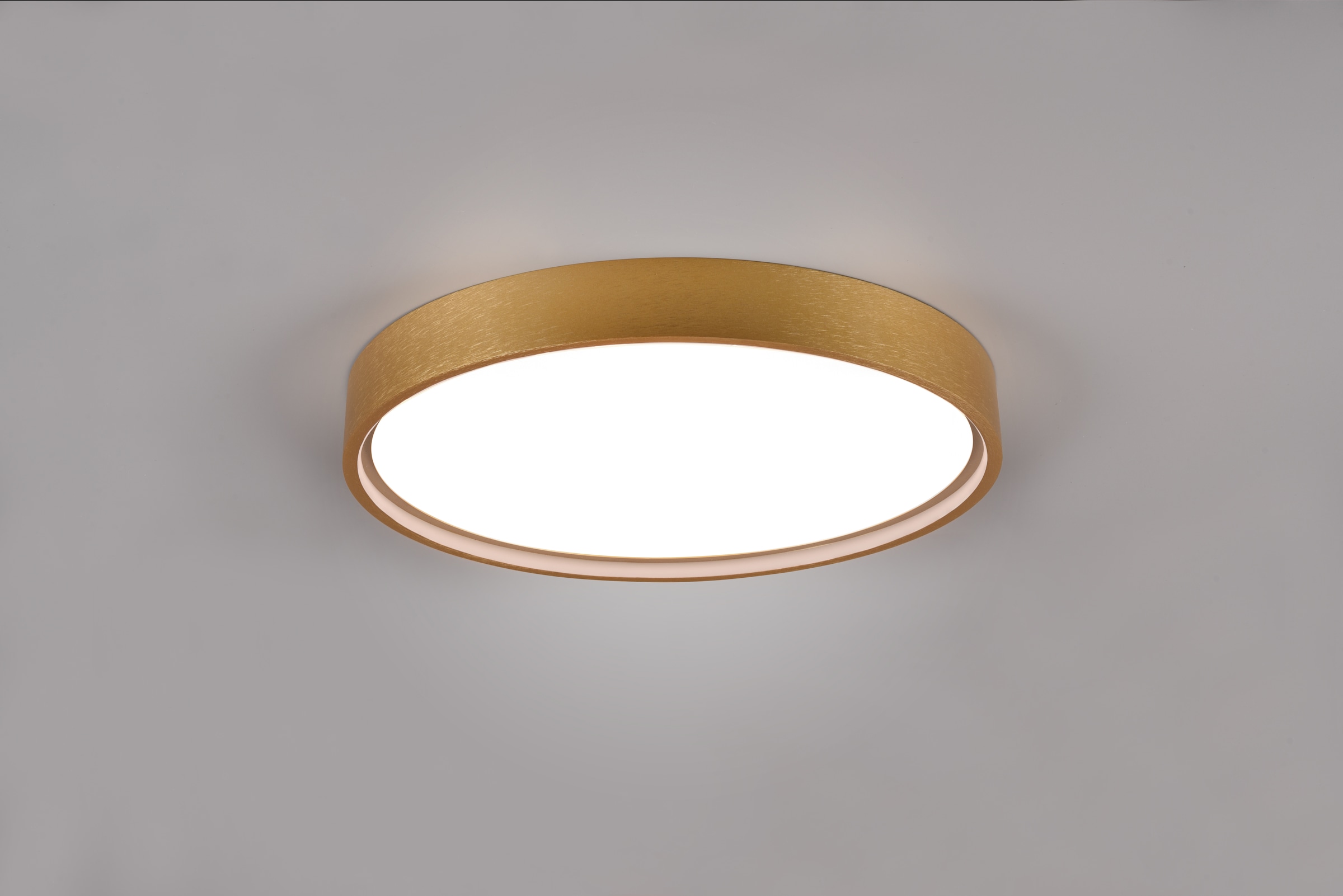 TRIO Leuchten LED Deckenleuchte »DOHA, Deckenlampe 29W 3260 Lumen Lichtfarbe einstellbar 2300-4000K«, 1 flammig, Leuchtmittel LED-Board | LED fest integriert, indirektes Licht getrennt schaltbar als Wandlampe und Deckenlampe mögl