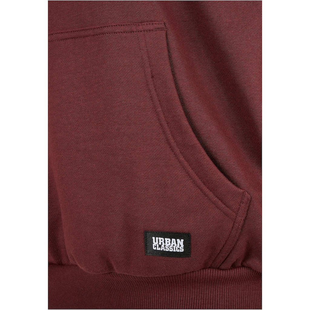 URBAN CLASSICS Sweatshirt »Urban Classics Herren Upper Block Hoody«, (1 tlg.)