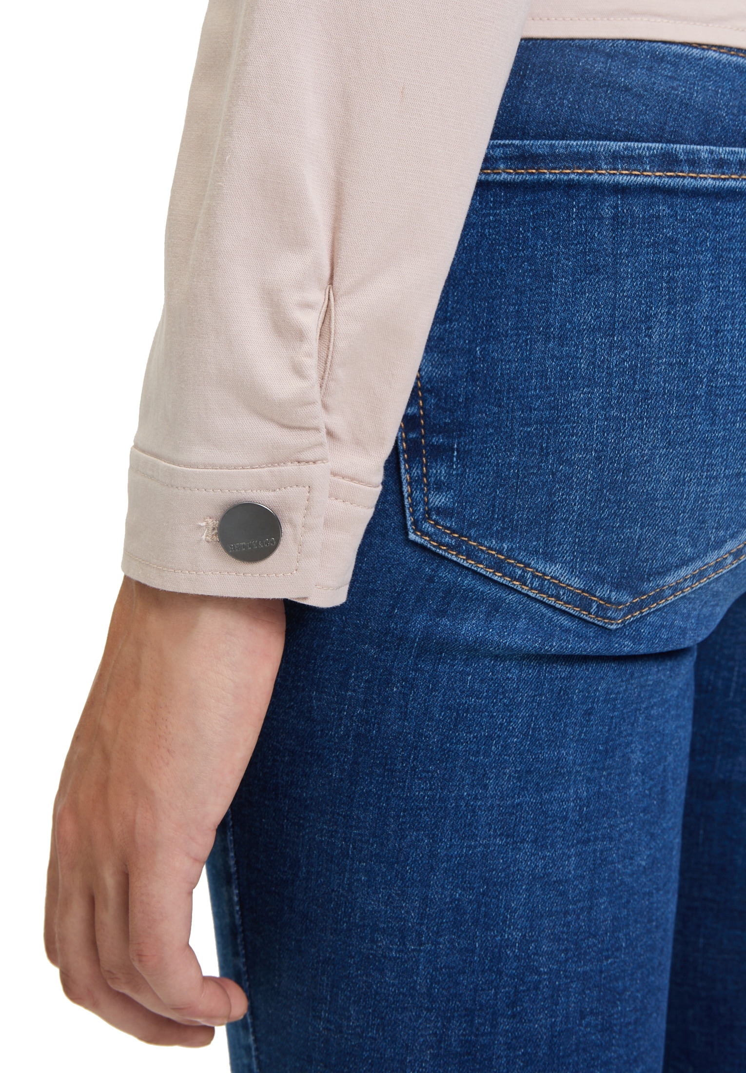 Betty&Co Jackenblazer »Betty & Co Damen Jeansjacke langarm«, Form