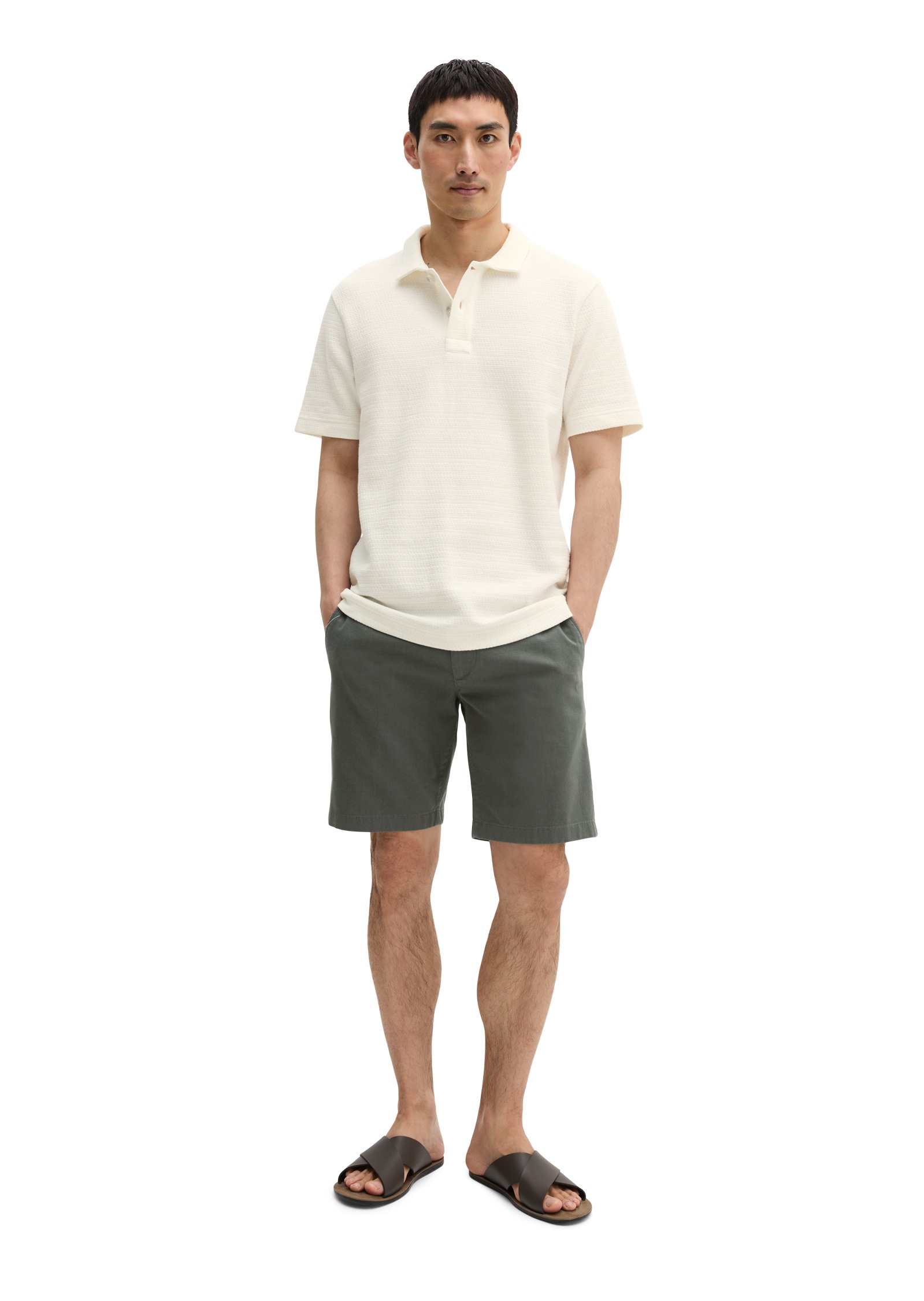 Marc O'Polo Poloshirt »mit feiner Struktur«