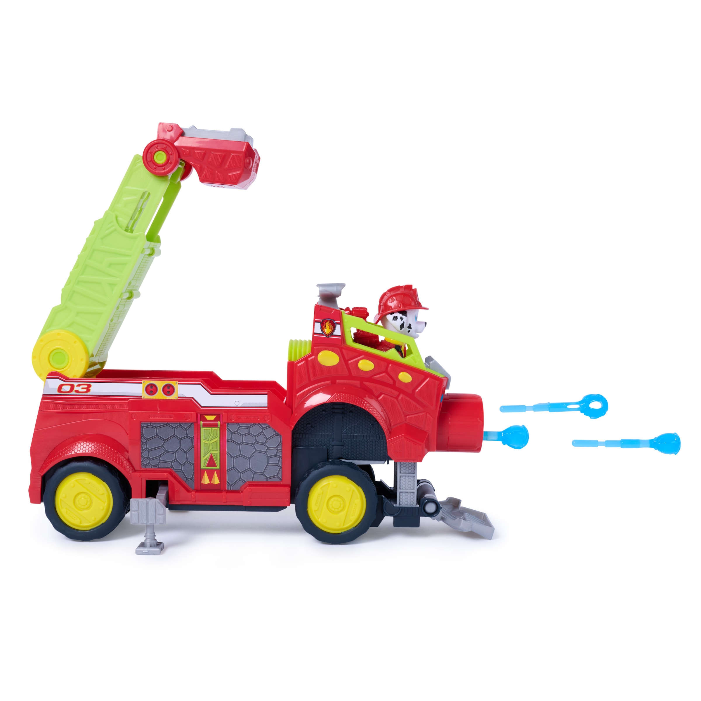 Spin Master Spielzeug-Auto »PAW Patrol: Der Dino Film, Marshalls Dino-Rettungs-Feuerwehrauto«