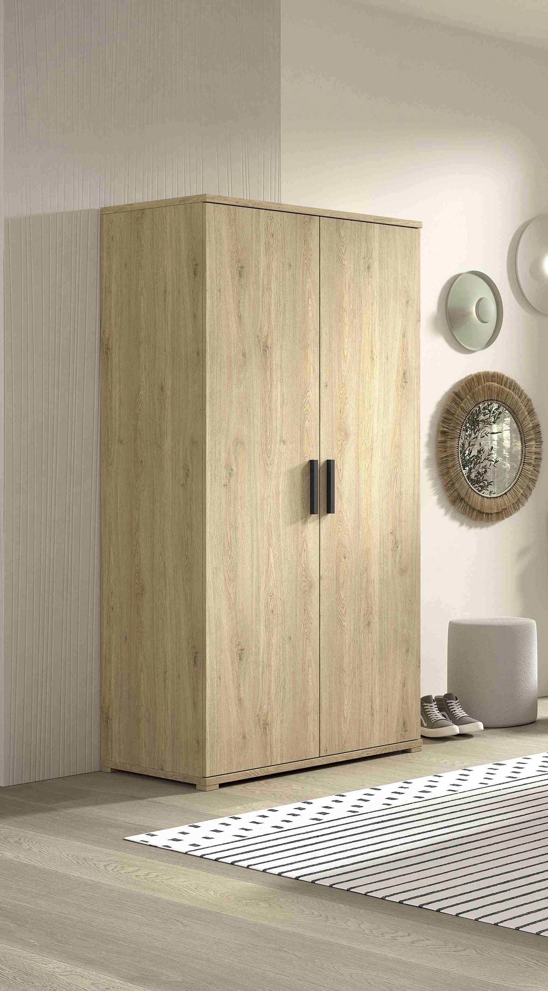 Vipack Kleiderschrank "SAM mit 2 Drehtüren, 2 Böden, 1 Kleiderstange, unive günstig online kaufen