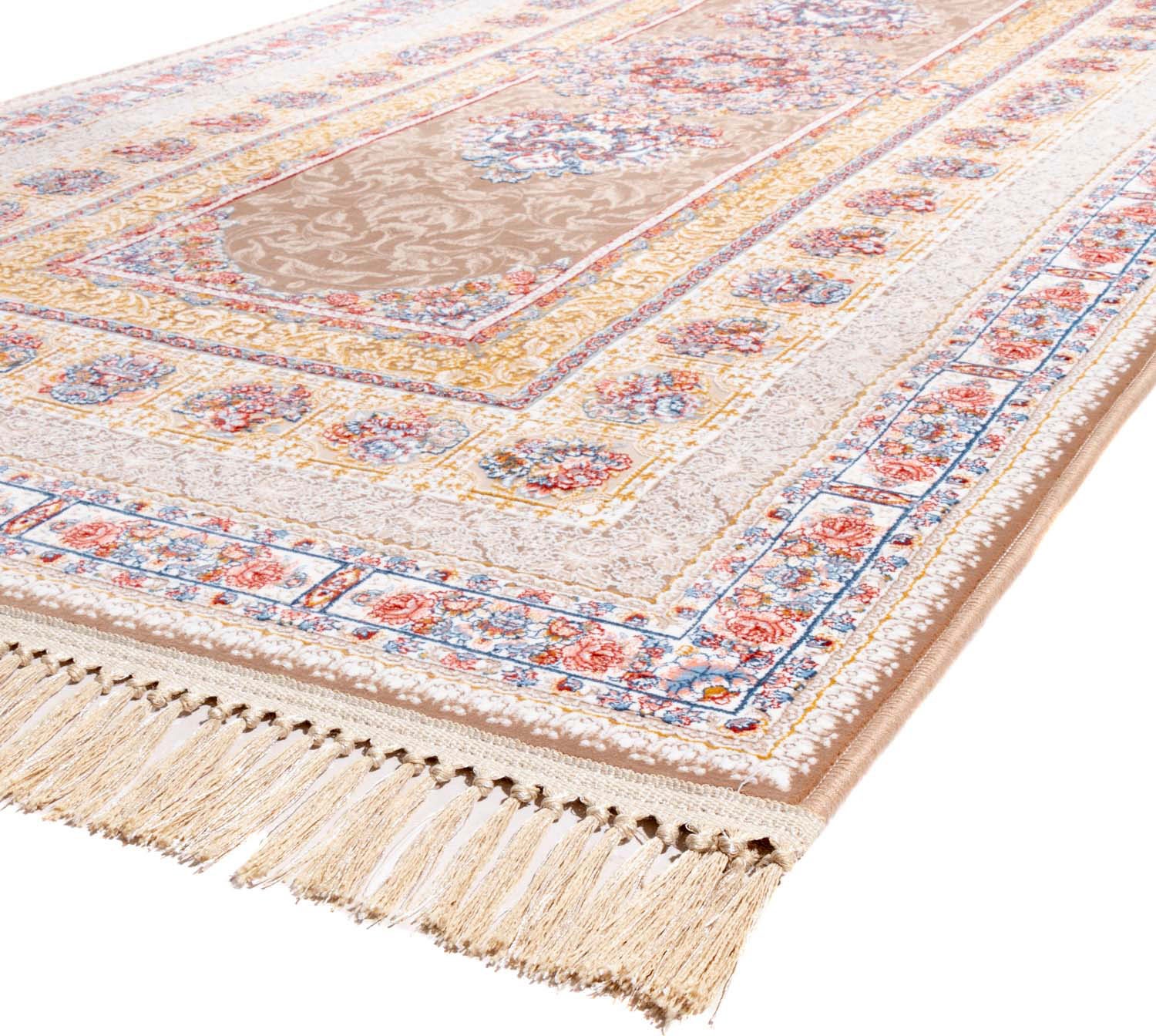 morgenland Orientteppich »Orientteppich - Akghar - läufer«, rechteckig, 8 mm Höhe