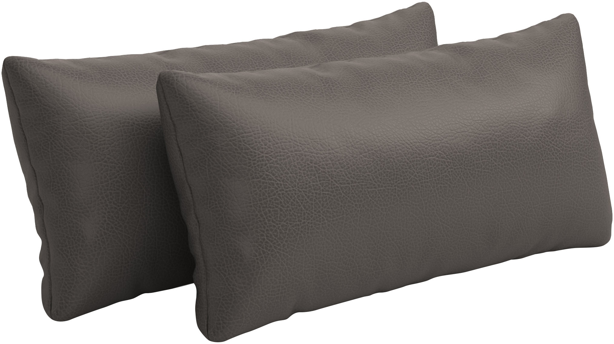 Auflagekissen SIT & MORE, B:65cm H:25cm T:12cm, braun, Polsterauflagen, "Amica", zur Auswahl Sets mit 2 oder 3 Stück