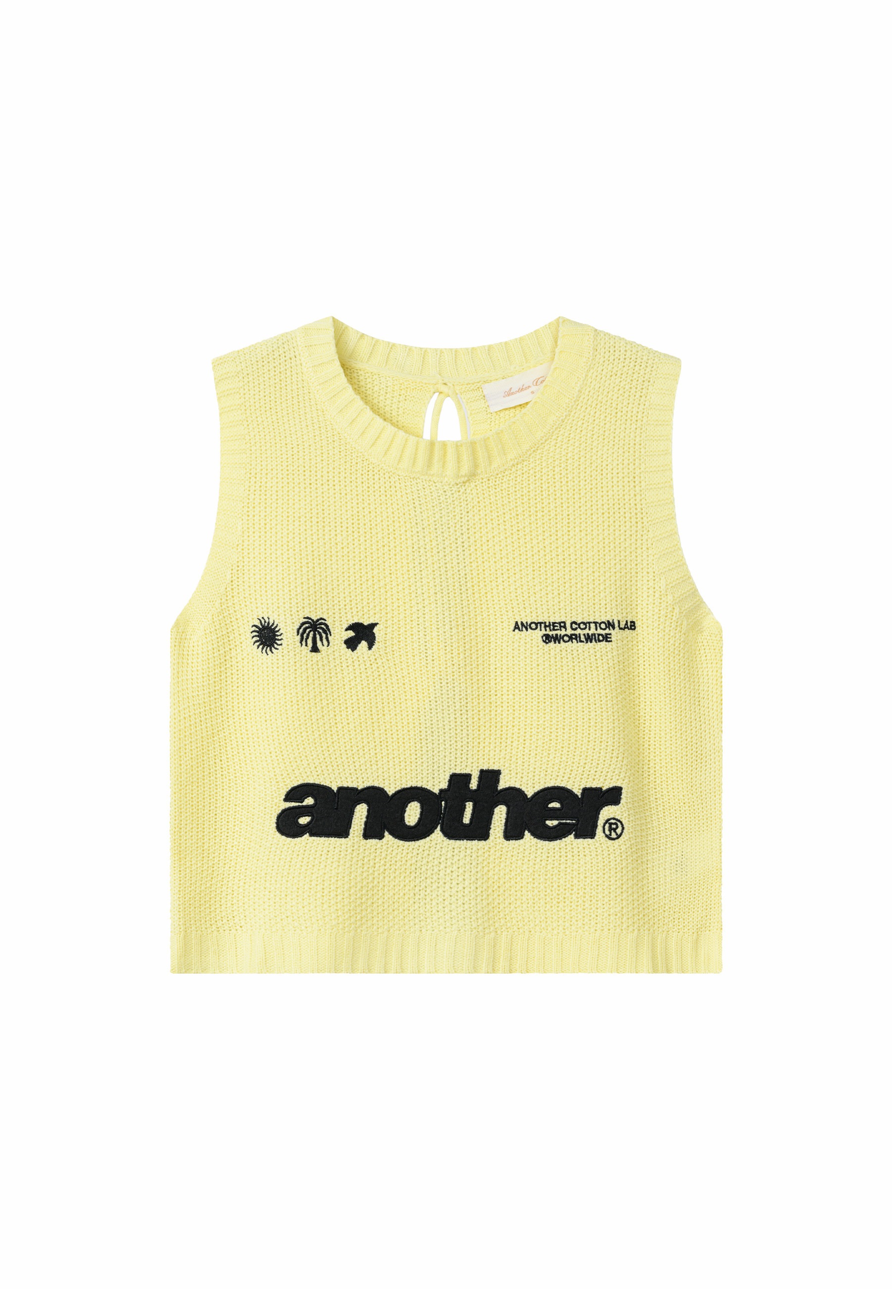 Another Cotton Lab Strickweste "Another Cotton Lab WMN Rave Knit Vest"