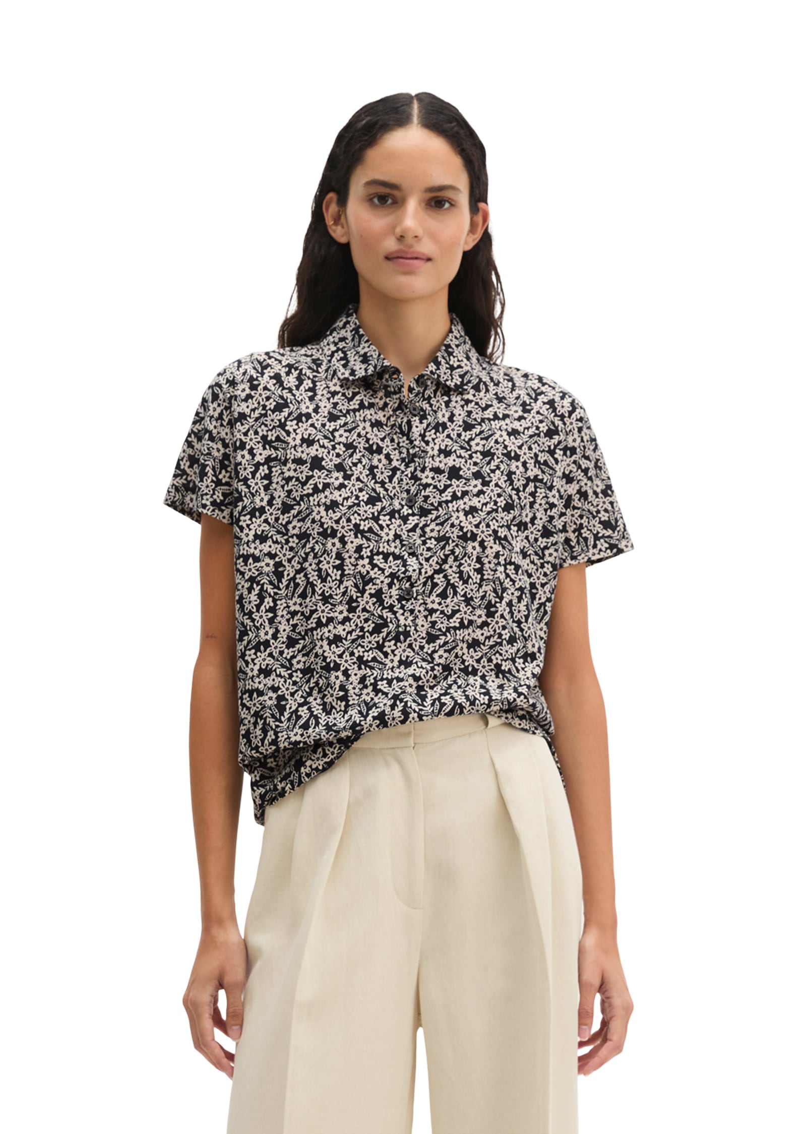 Marc OPolo T-Shirt "mit Allover-Print"