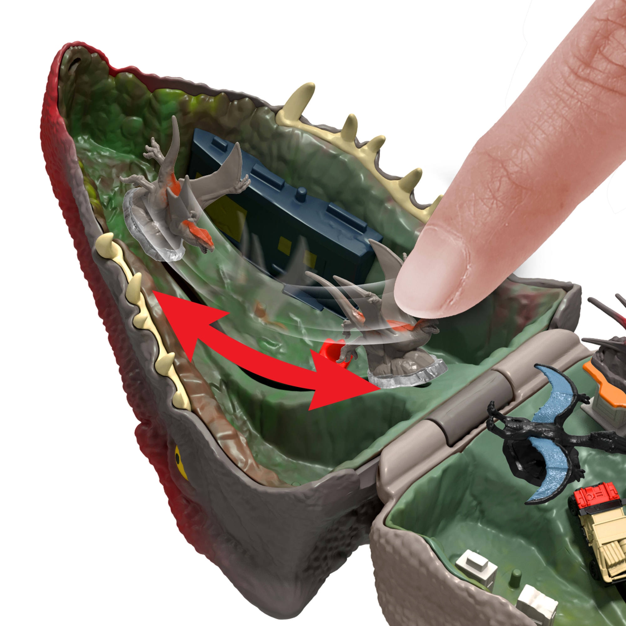 Mattel® Actionfigur »Jurassic World Micro Compact - Species #1«