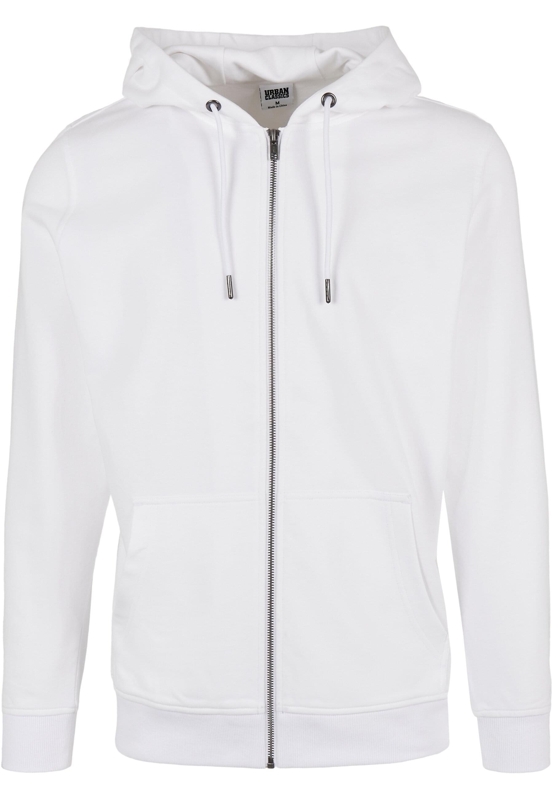 URBAN CLASSICS Sweatjacke "Urban Classics Herren Basic Terry Zip Hoody"