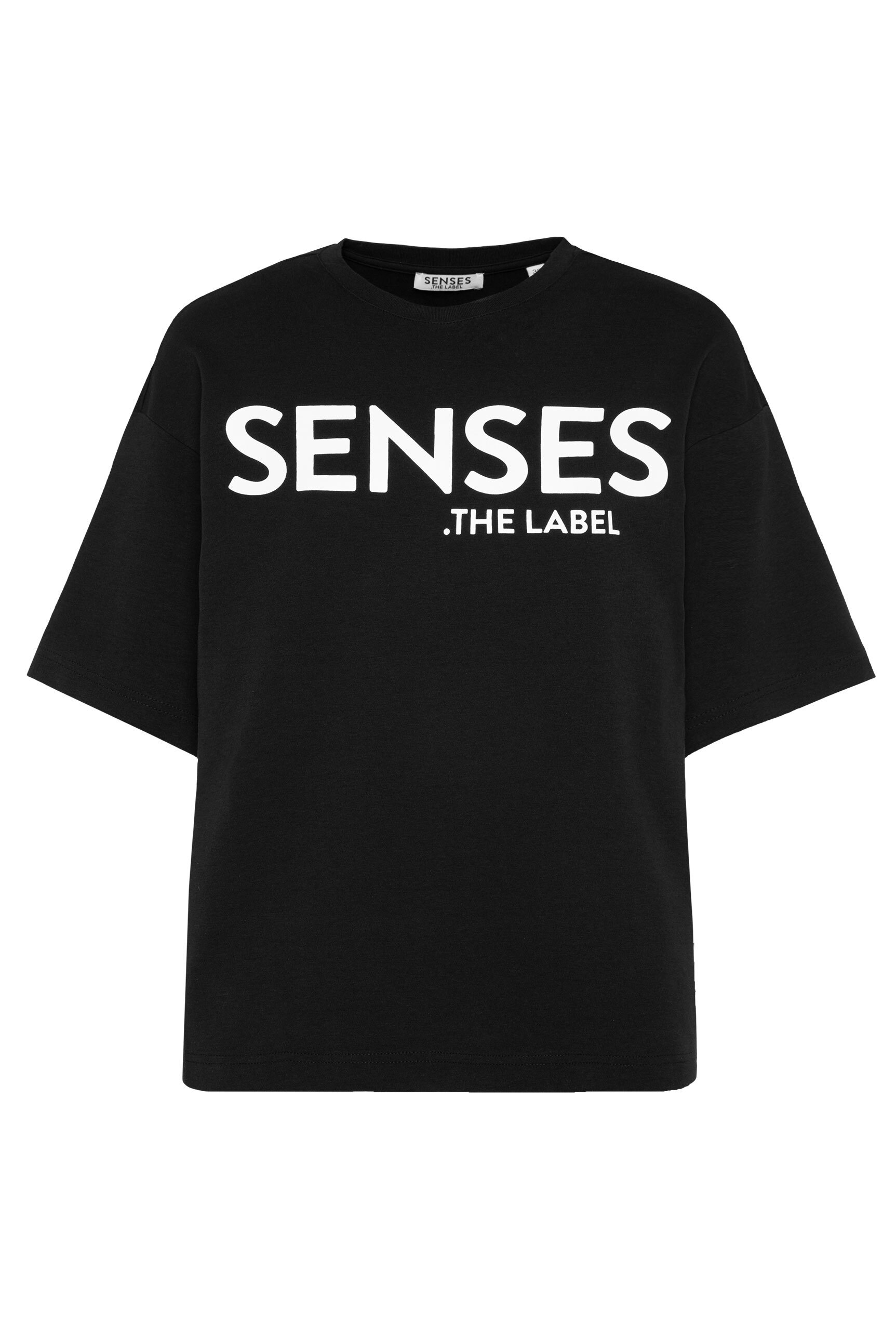 SENSES.THE LABEL Rundhalsshirt, aus Baumwolle