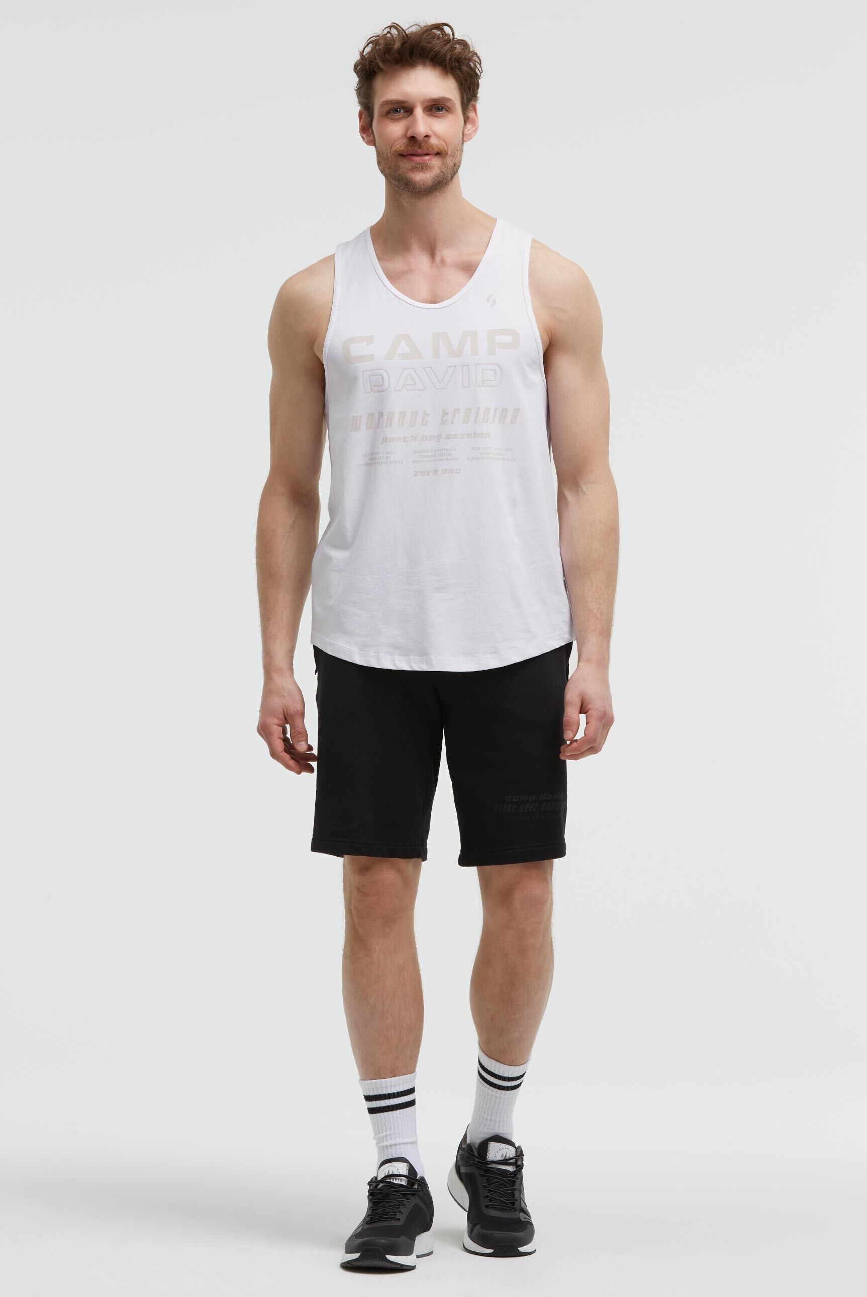 CAMP DAVID Tanktop aus Baumwolle