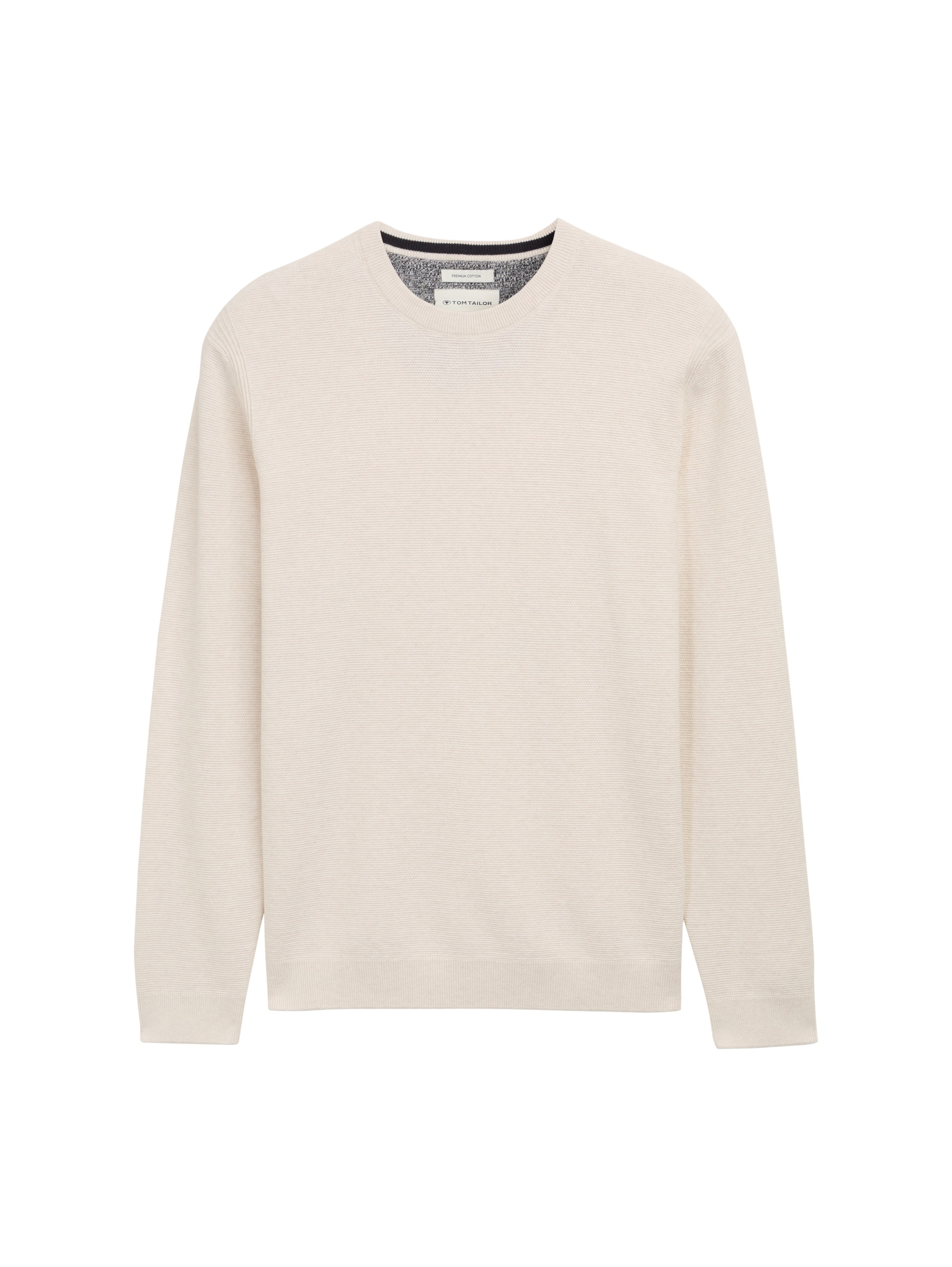 TOM TAILOR Strickpullover, mit Bündchen