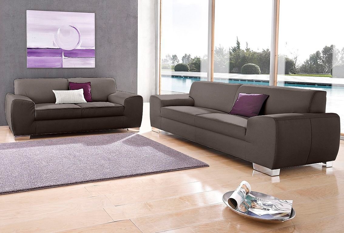 DOMO collection Polstergarnitur "Ricardo kubisch, modern und elegant, beque günstig online kaufen