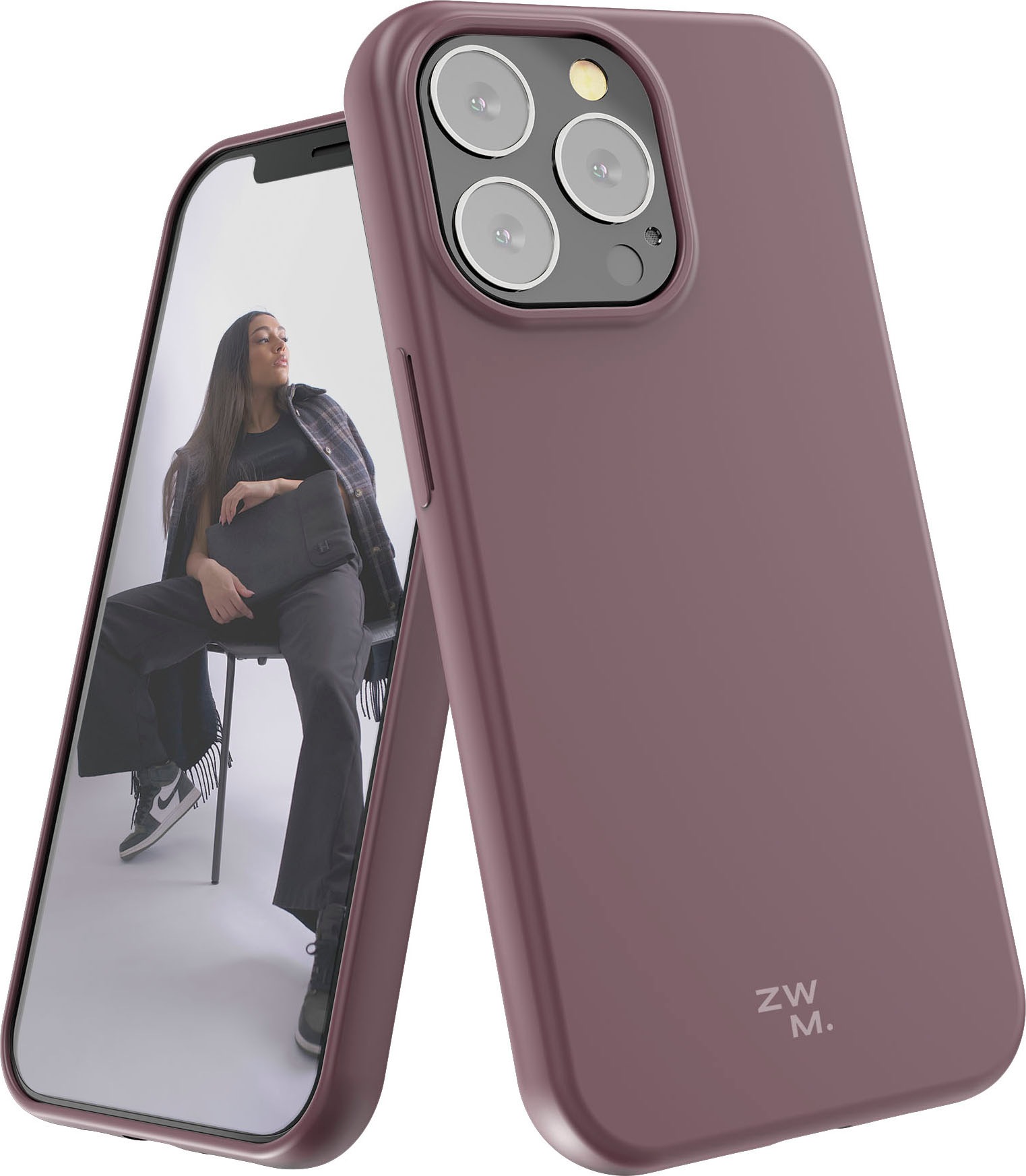 ZWM Smartphone-Hülle »Burgundy für iPhone 13 Pro Max«, iPhone 13 Pro Max, 17 cm (6,7 Zoll)