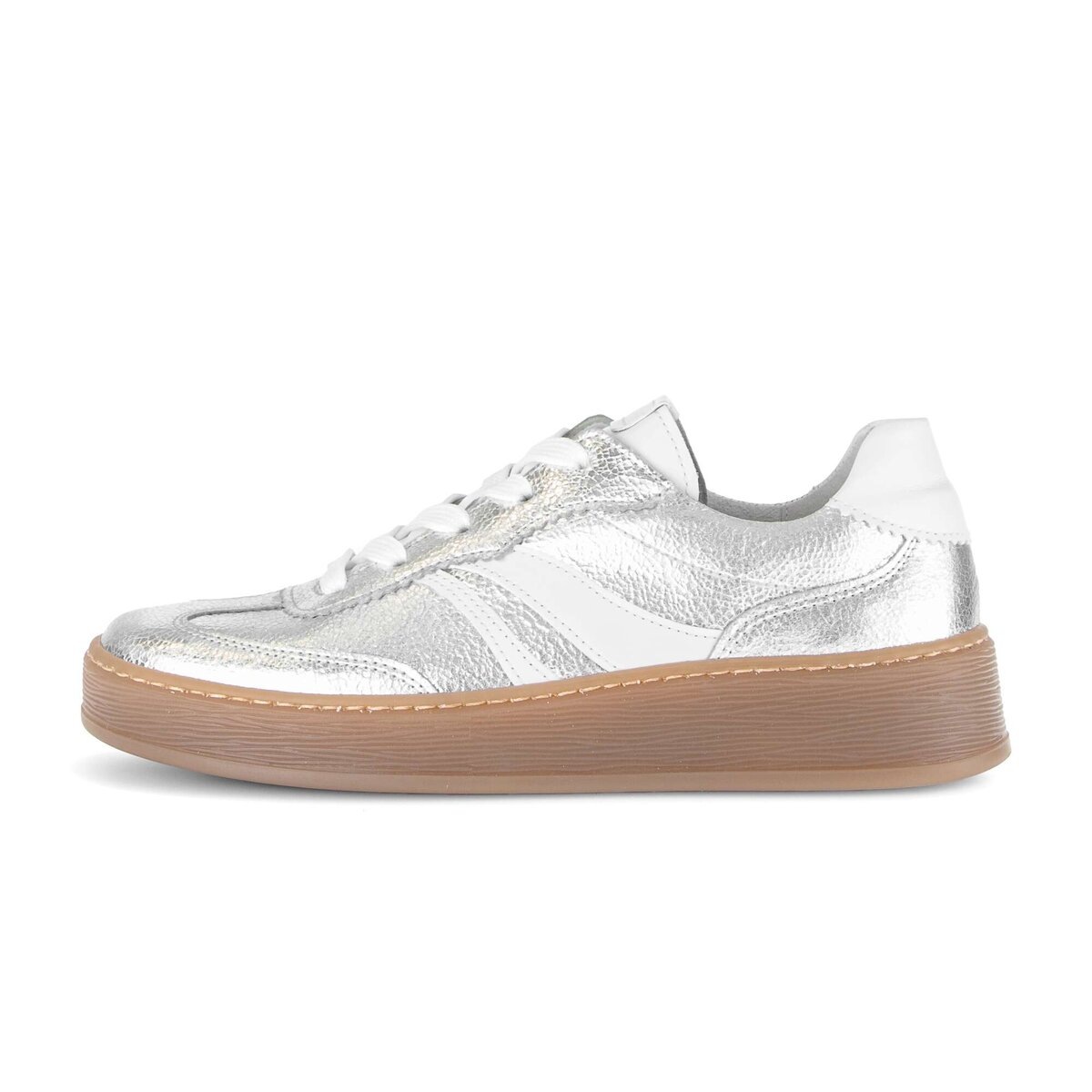Gabor Sneaker "Sneaker low Materialmix Leder" günstig online kaufen