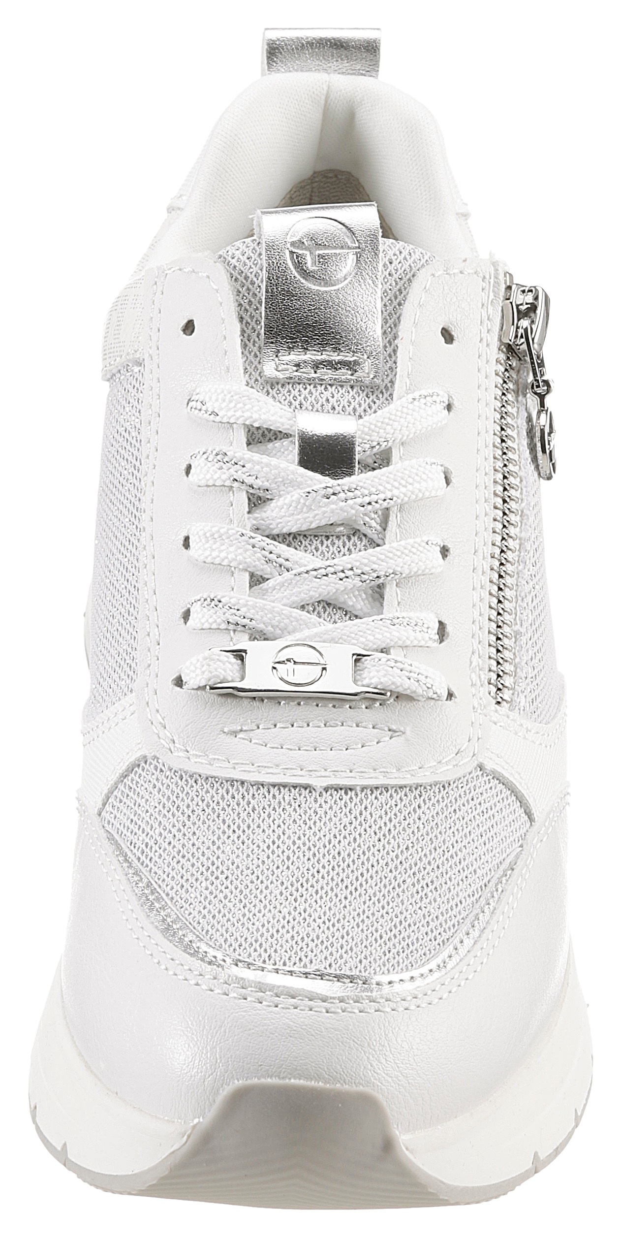 Tamaris Plateausneaker »Almina«, mit trendigen Metallic-Einsätzen