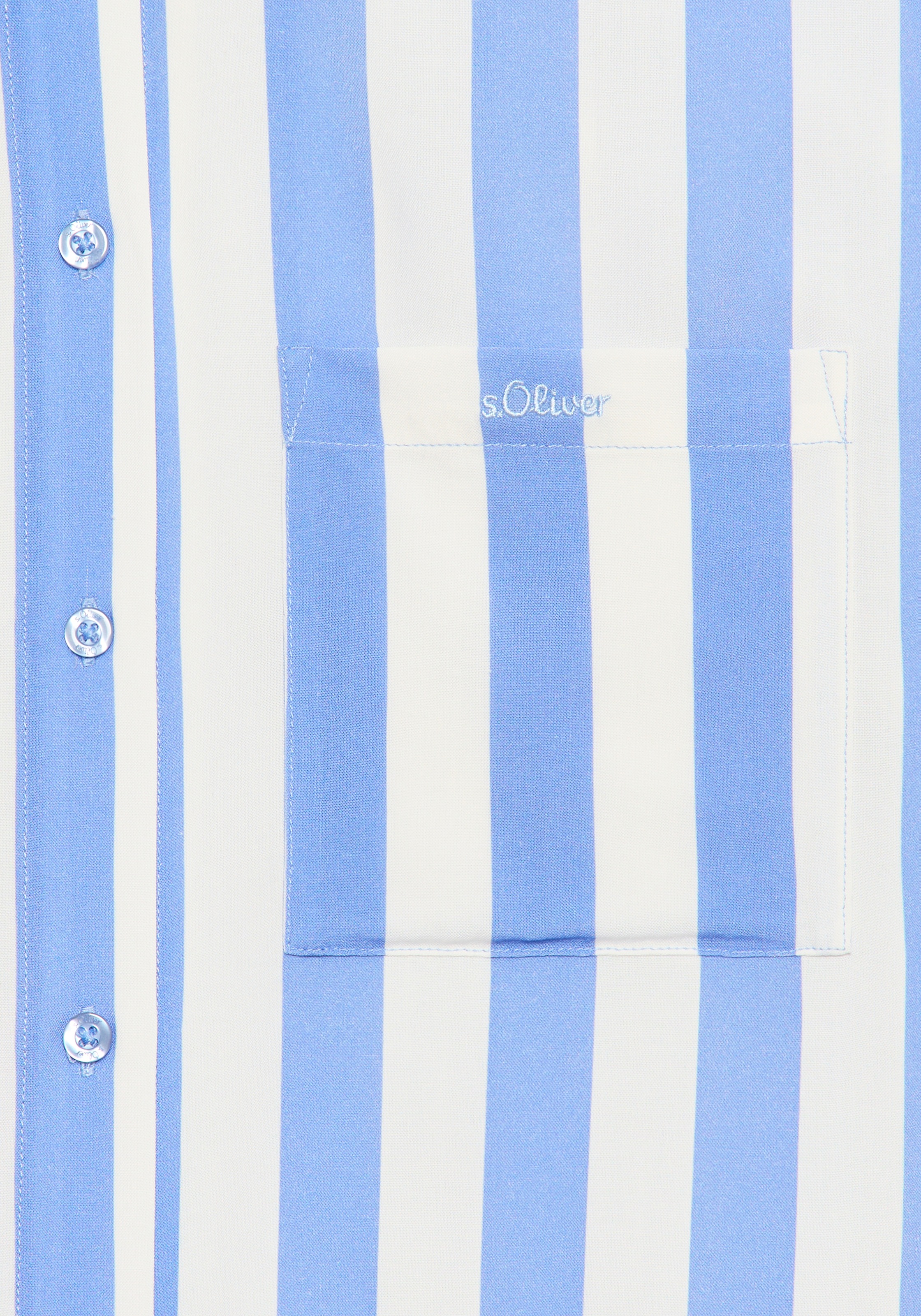 Thumbnail - s.Oliver Pyjamaoberteil mit breiten Streifen