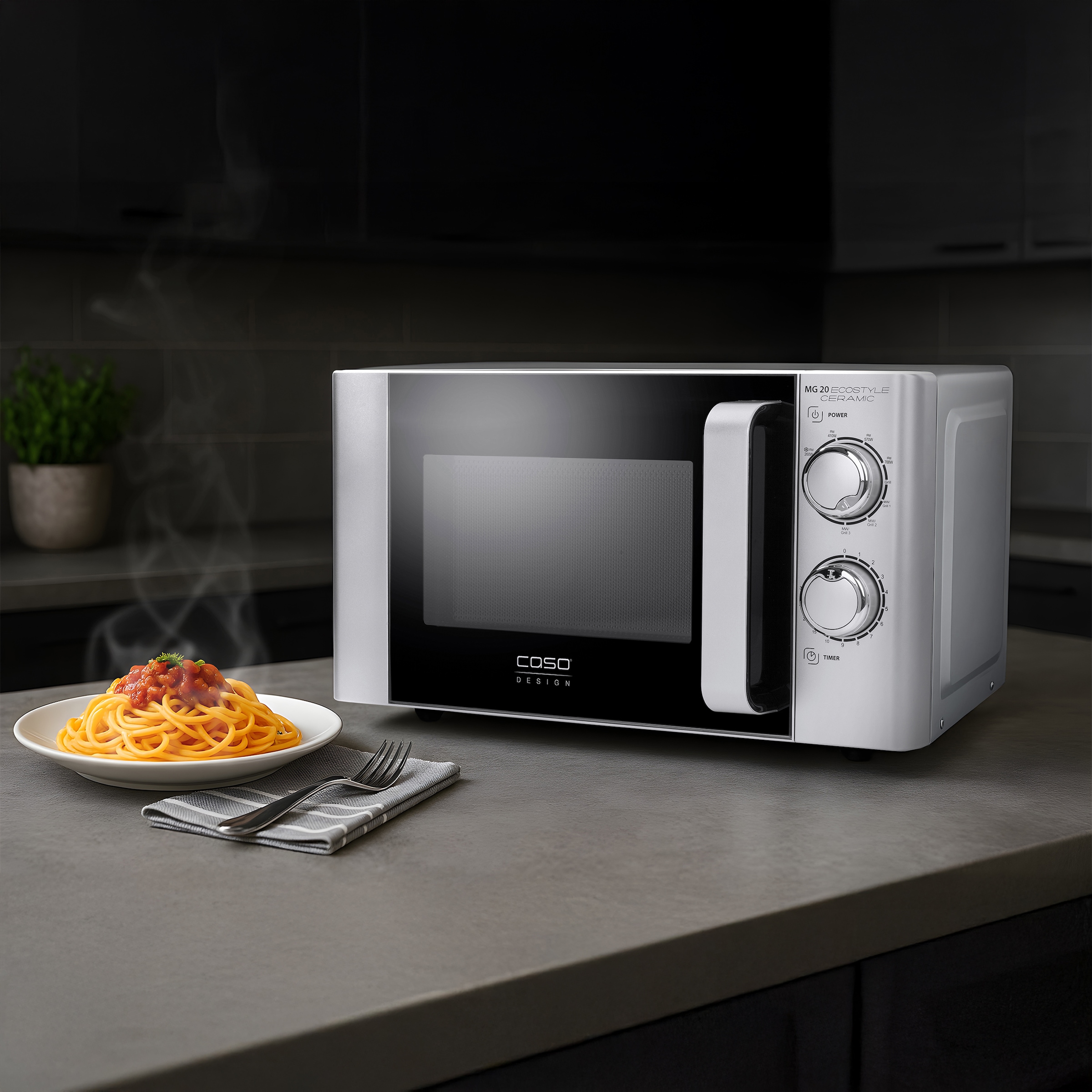 Caso Mikrowelle »3316 MG 20 Ecostyle Ceramic« Grill | Mikrowelle 1200 W