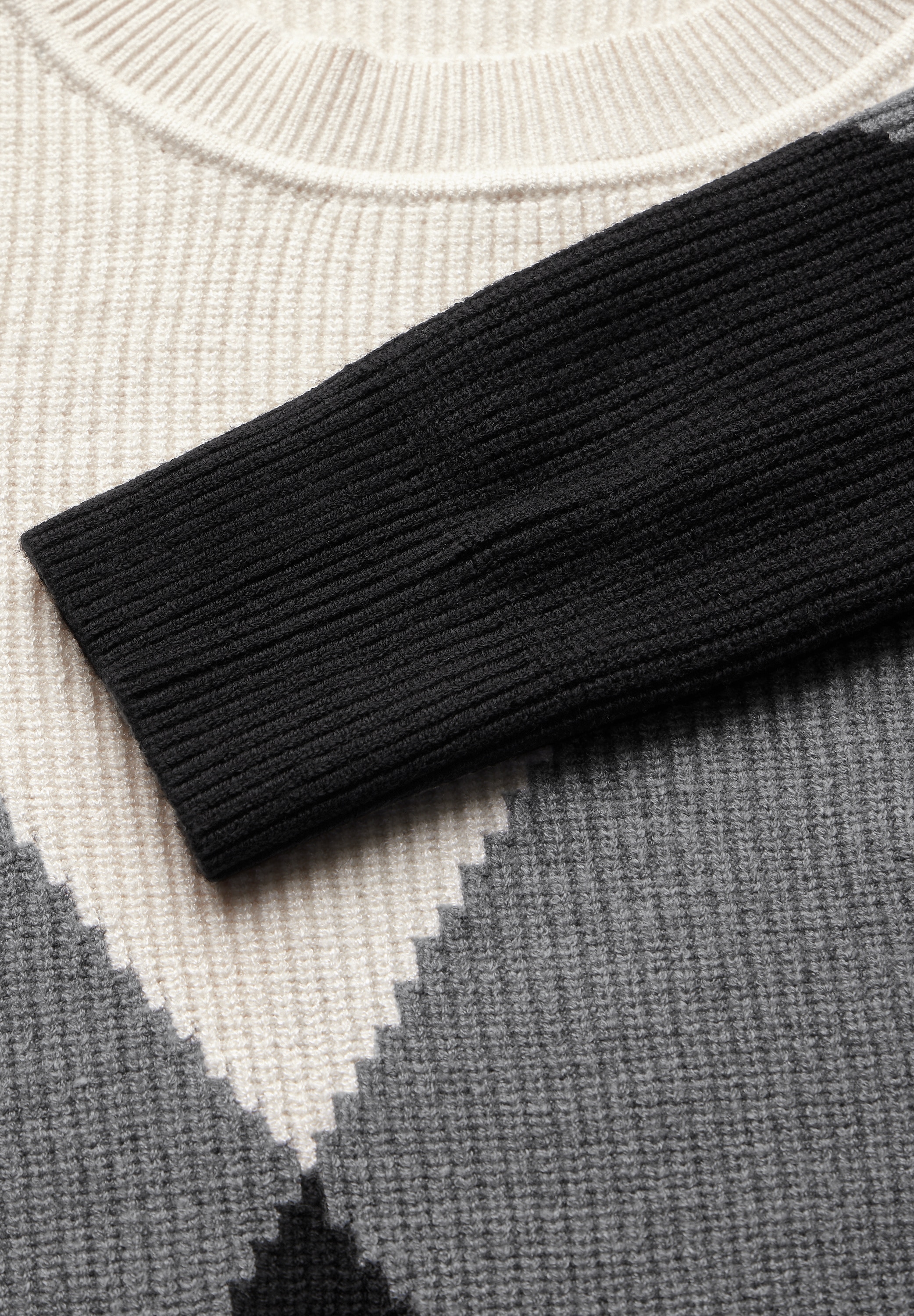 Cecil Strickpullover, mit grafischem Muster