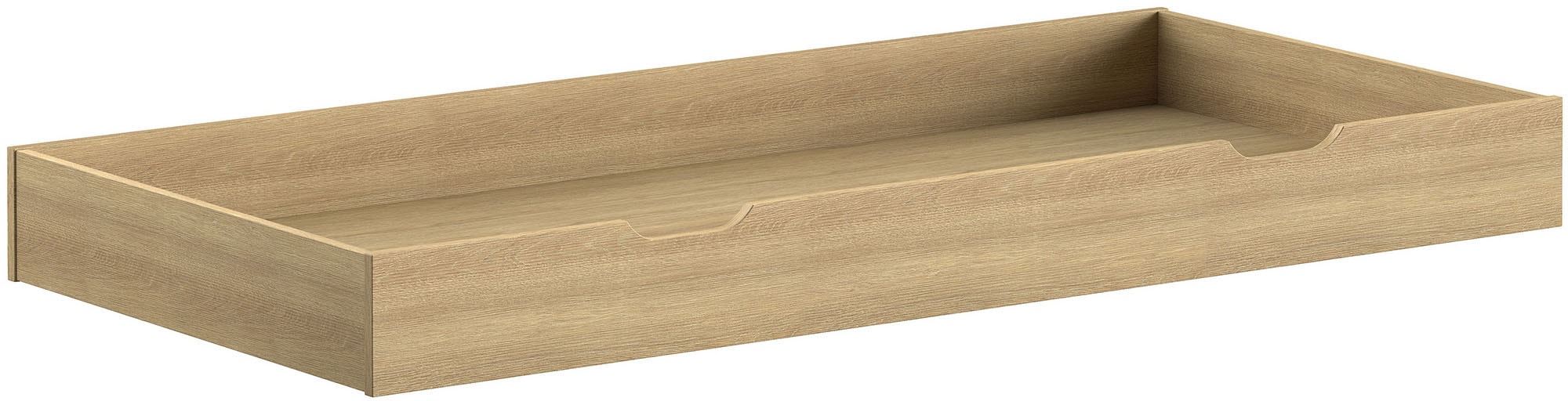 Vipack Hausbett »Dallas aus massiver Eiche, natur geölt in zeitlosem Design« (B/H/T ca. 210x170x97 cm) inkl. Massivholz Rolllattenrost,  hochwertig verarbeitet, mit oder ohne Bettschublade auf Rollen