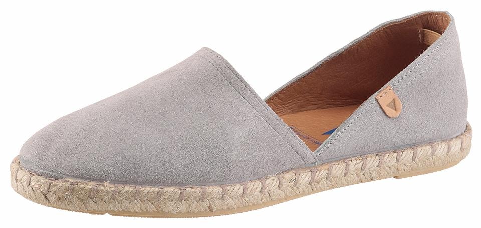 VERBENAS Espadrille "CARMEN SERRAJE", Schlupfschuh, Sommerschuh, Loafer mit typischem Jute-Rahmen