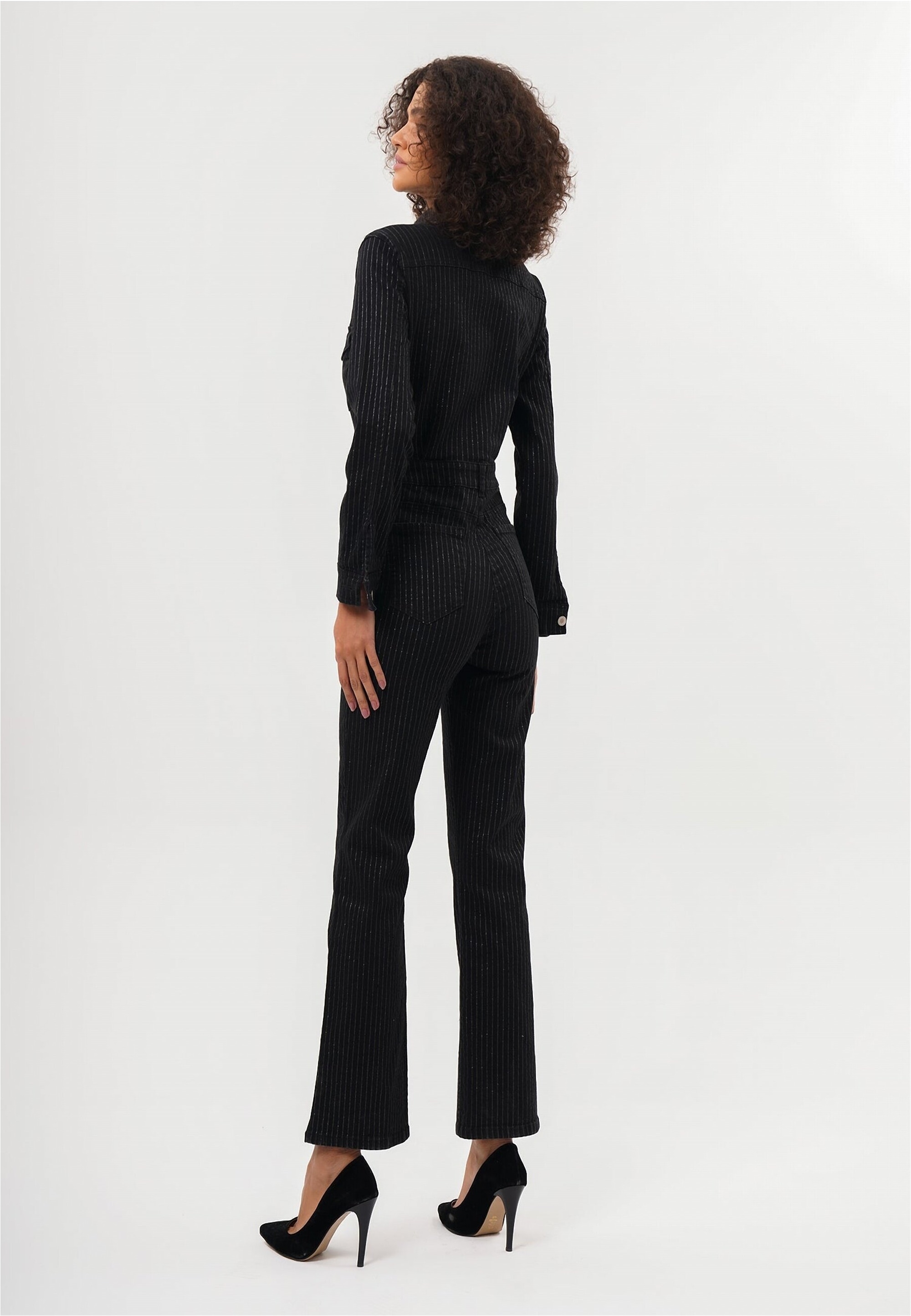 freshlions Jumpsuit »Danika«, im angesagten Jeans-Stil