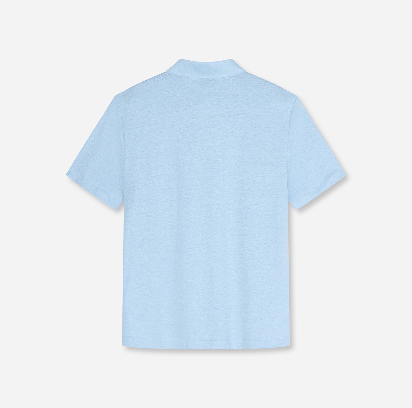 OLYMP Poloshirt aus hochwertigem Leinen, unifarben