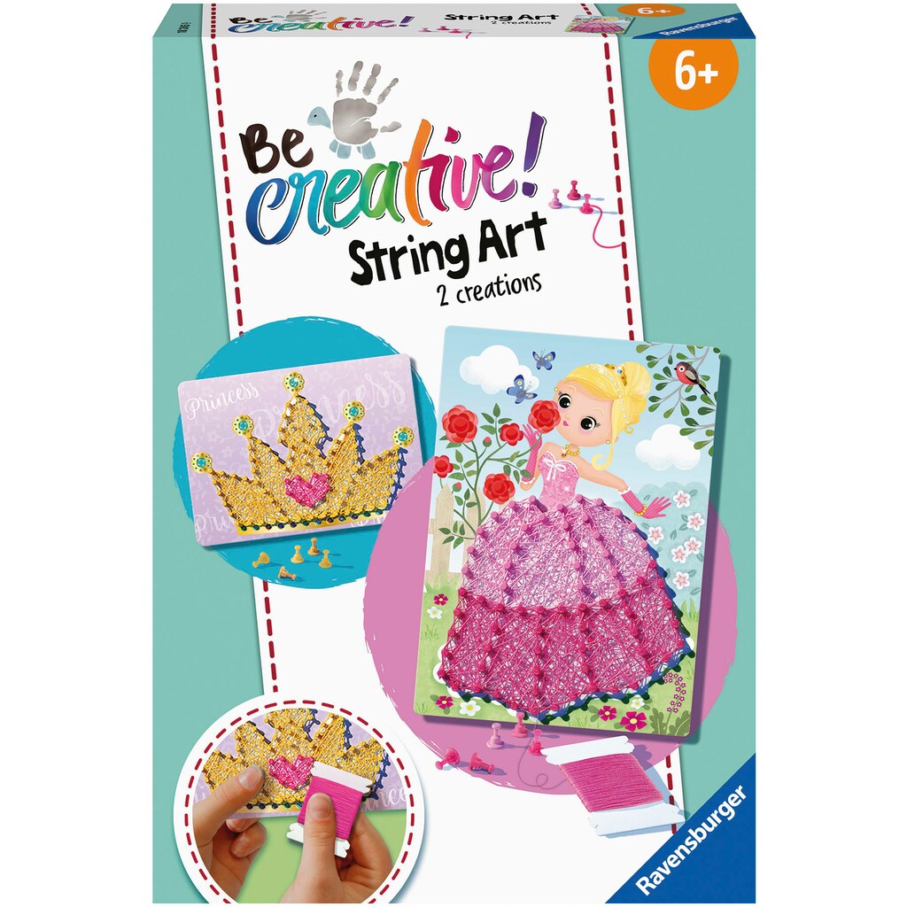 Ravensburger Kreativset »String Art Princess«