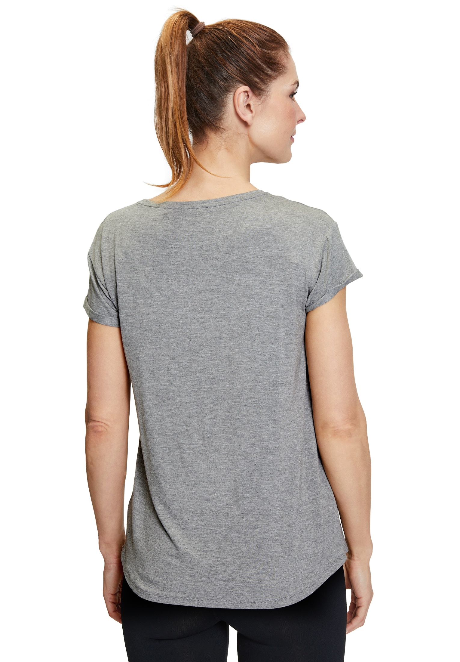 Betty Barclay Kurzarmshirt »Betty Barclay Damen Rundhals-Shirt mit Raffung«, (1 tlg.), Druck