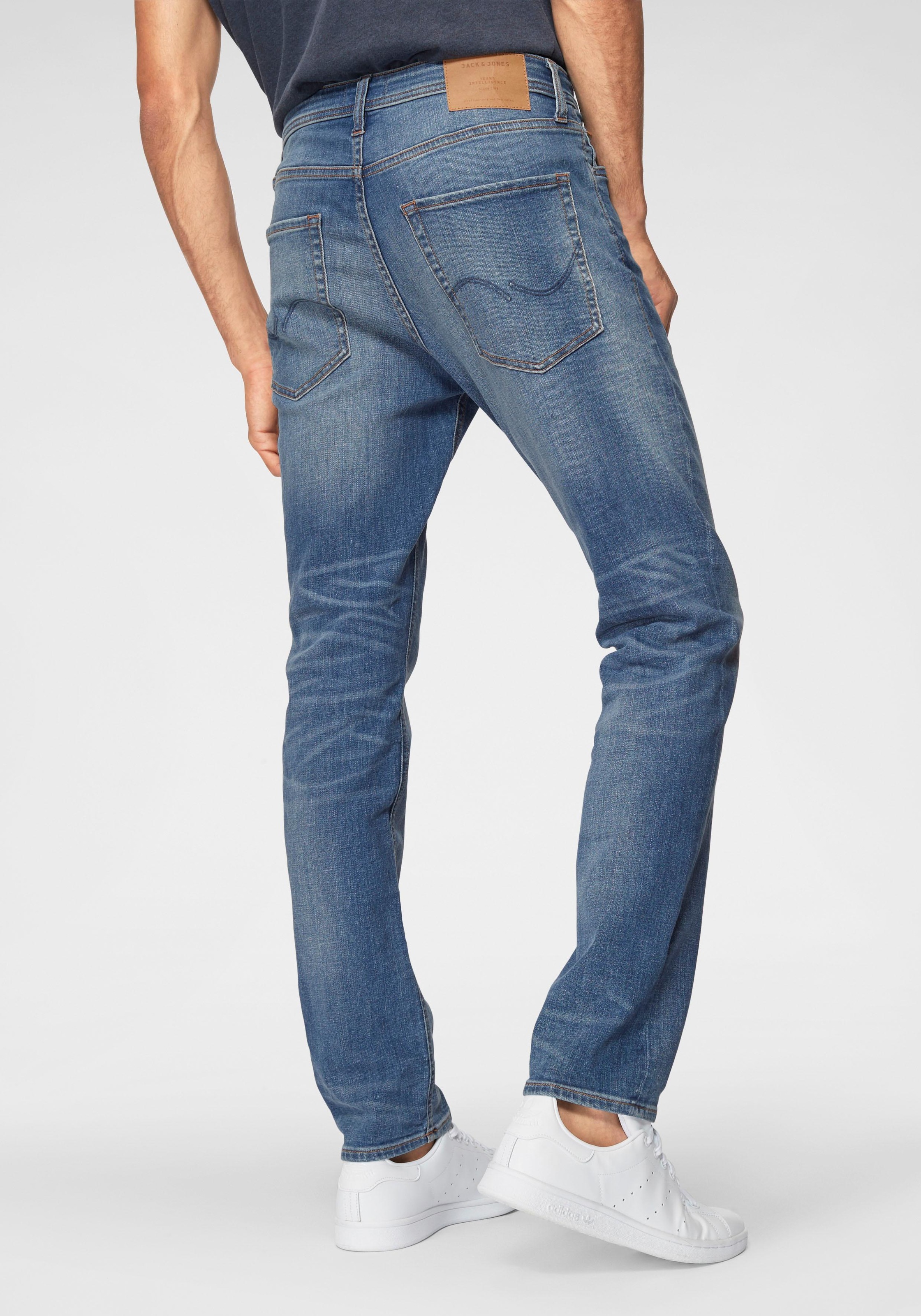 Jack & Jones Slim-fit-Jeans "JJITIM mit Waschung und praktischen Taschen", günstig online kaufen
