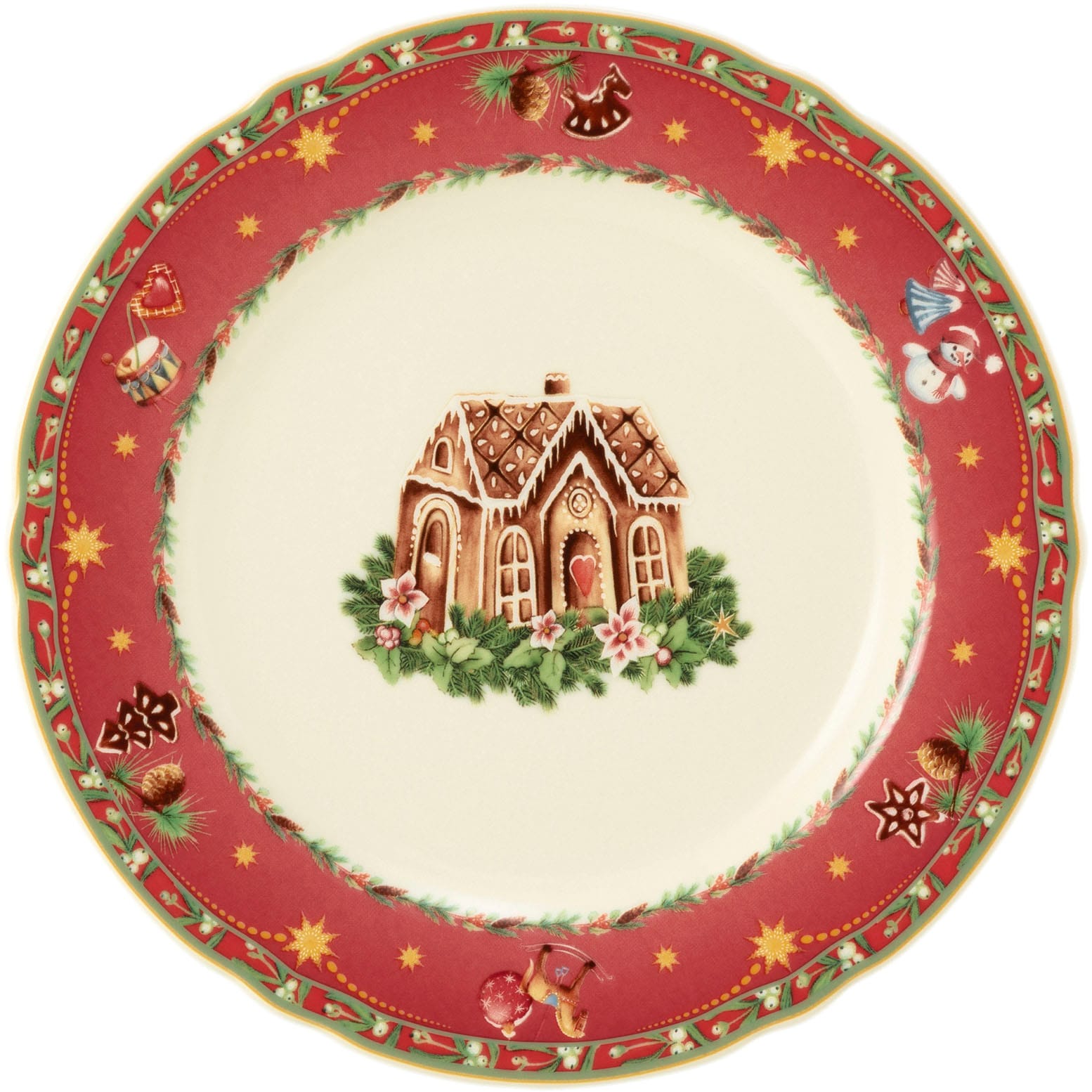 Seltmann Weiden Brotteller "Marieluise - Weihnachtsnostalgie" Teller rund 17 cm