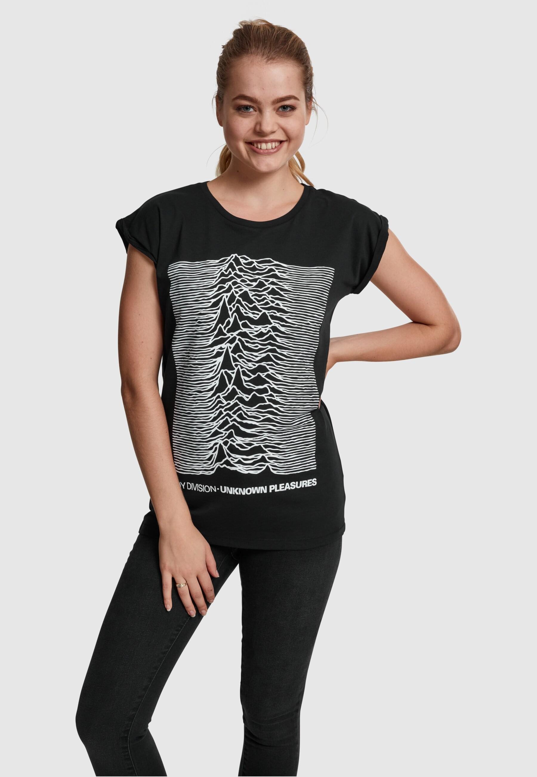 Thumbnail - Merchcode T-Shirt "Merchcode Damen Ladies Joy Divison UP Tee", (1 tlg.)