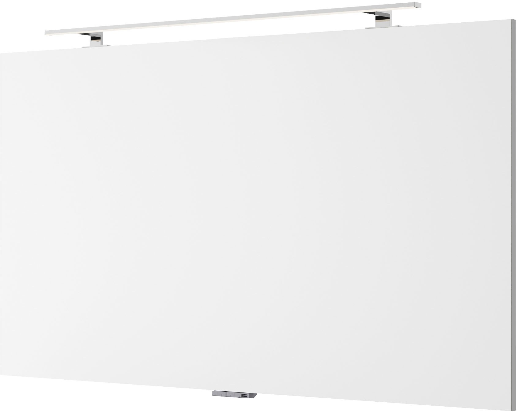 Saphir Badmöbel-Set »Serie 4035 2-teilig, Keramik-Doppelwaschtisch mit LED-Spiegel«, (Set), Doppel-Waschplatz inkl Türdämpfer, 120 cm breit, 2 Schubladen