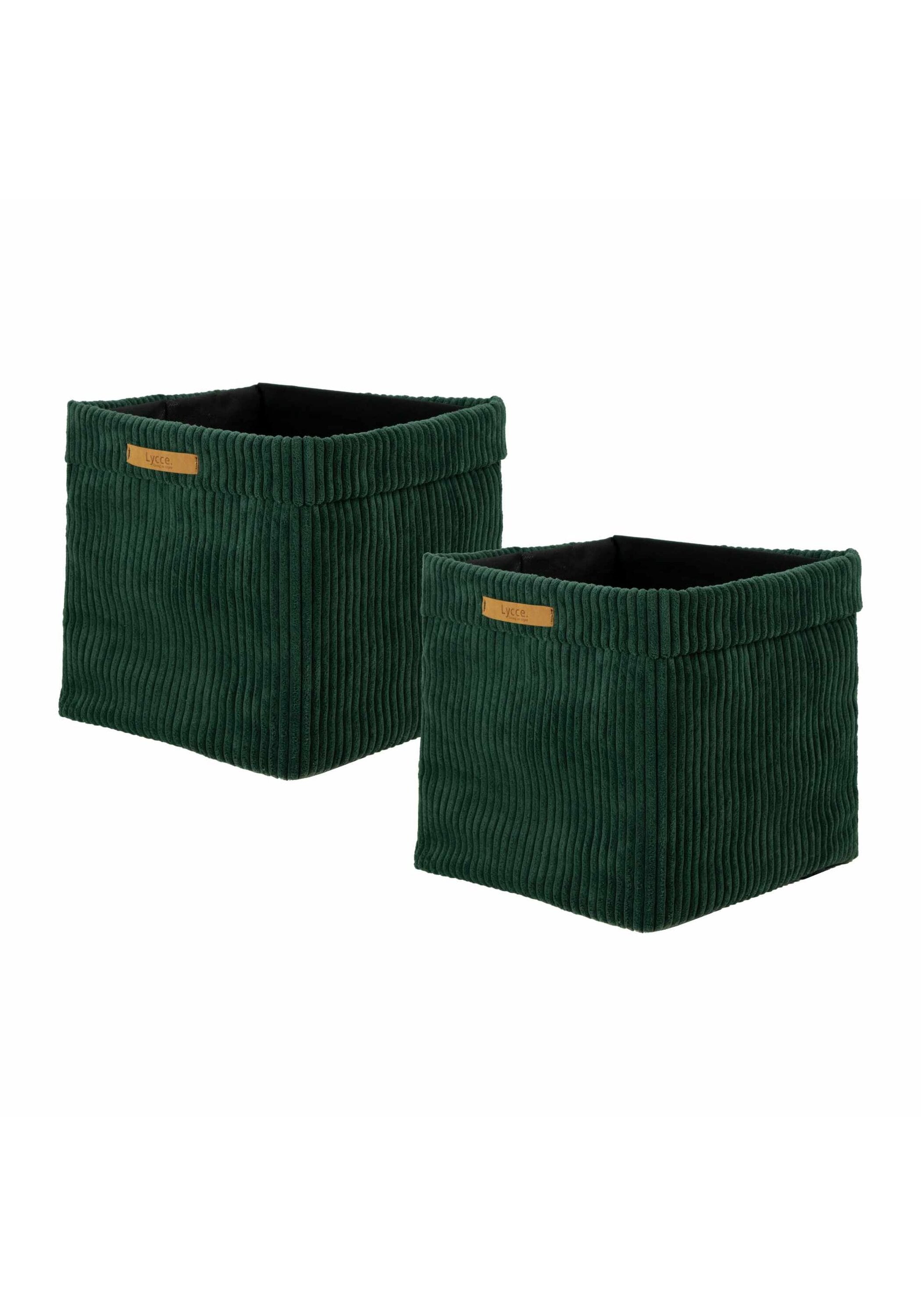 Lycce Aufbewahrungsbox "Aufbewahrungskorb Faltbare Aufbewahrungsbox Cord 2P 2er Pack"