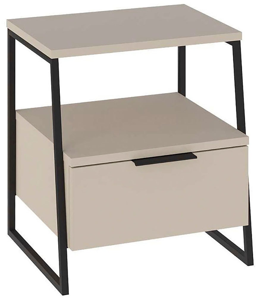 Decortie Nachttisch "PAL NACHTTISCH MIT SCHUBLADEN", (Packung, 1 St.), Leic günstig online kaufen