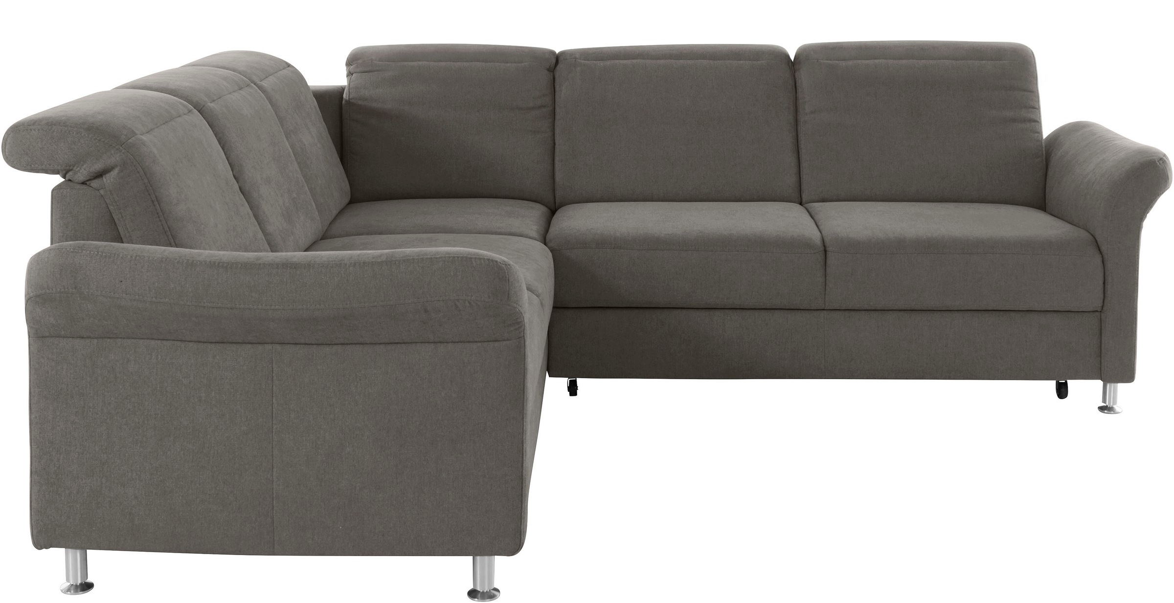 sit&more Ecksofa "Darwin L-Form" inklusive Federkern, wahlweise mit Kopftei günstig online kaufen