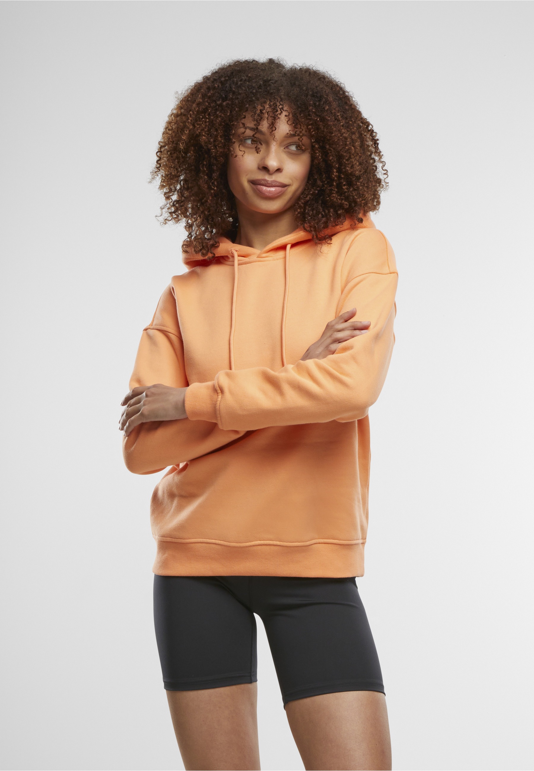 URBAN CLASSICS Hoodie »Urban Classics Damen Ladies Hoody«, 1 Stk.
