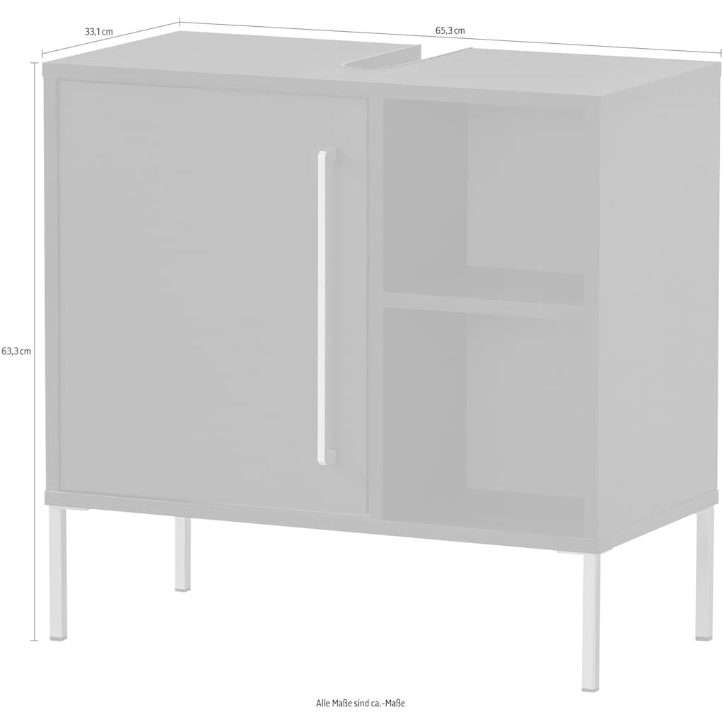 welltime Waschbeckenunterschrank »Kent«, Breite 65,3 cm, made in Germany