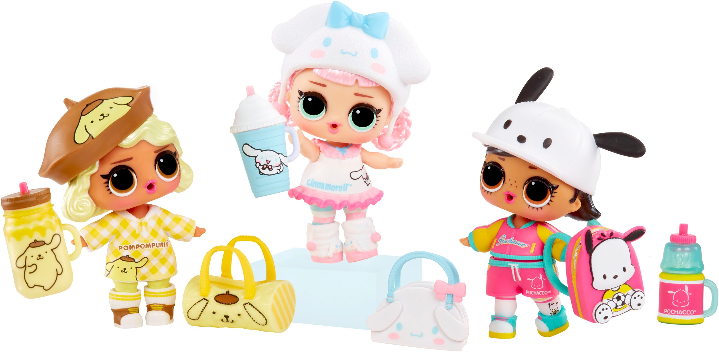 L.O.L. SURPRISE! Anziehpuppe »L.O.L. Surprise Loves Hello Kitty & Friends Tots Core Characters«, sortierte Lieferung