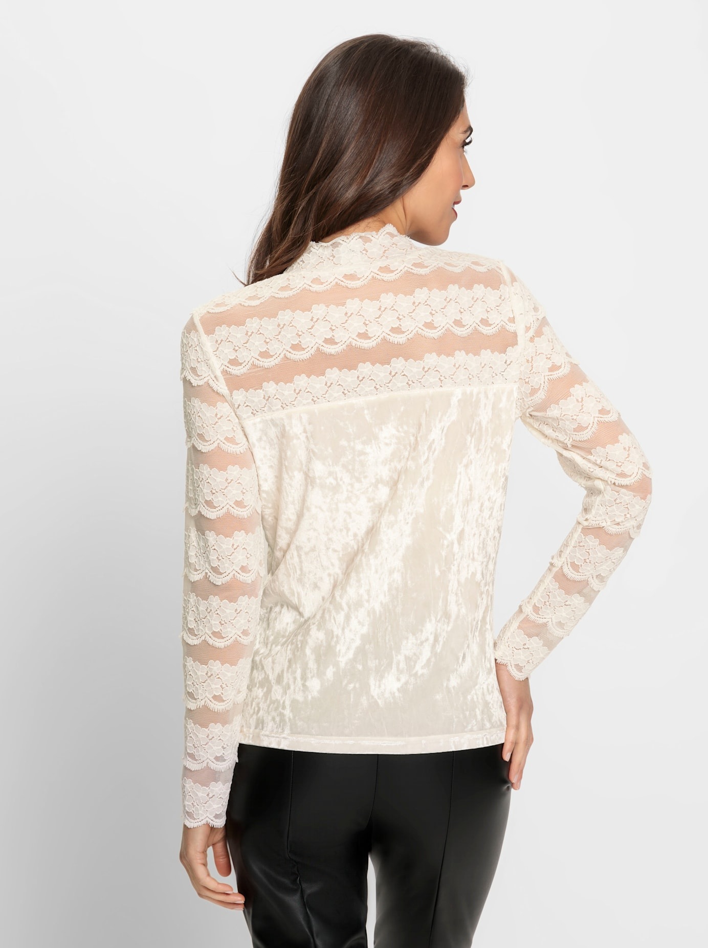 Thumbnail - heine Spitzenshirt "Spitzen-Shirt" 1 Stk.