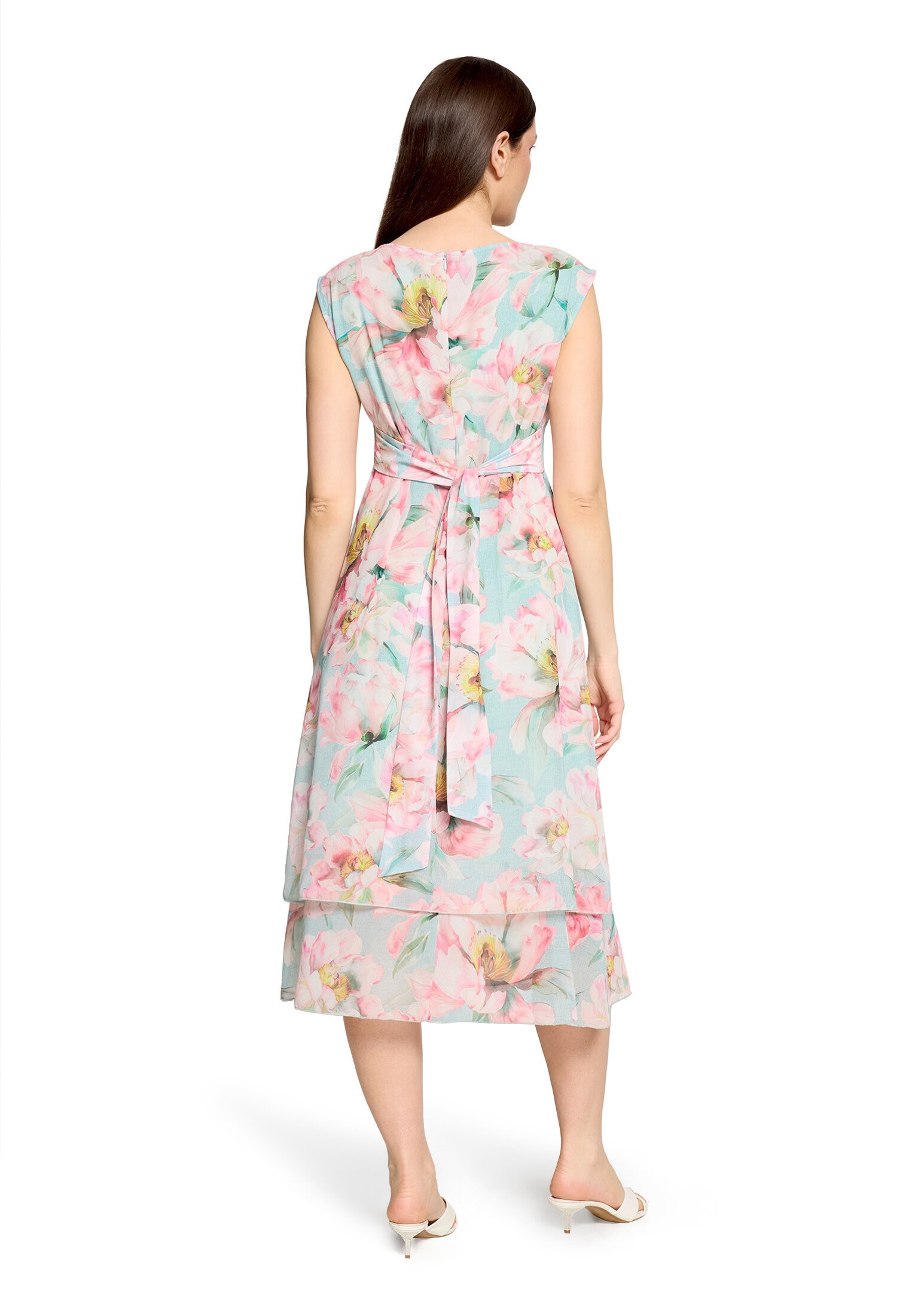 Betty Barclay Chiffonkleid »Damen mit Bindegürtel« Ohne Tasche